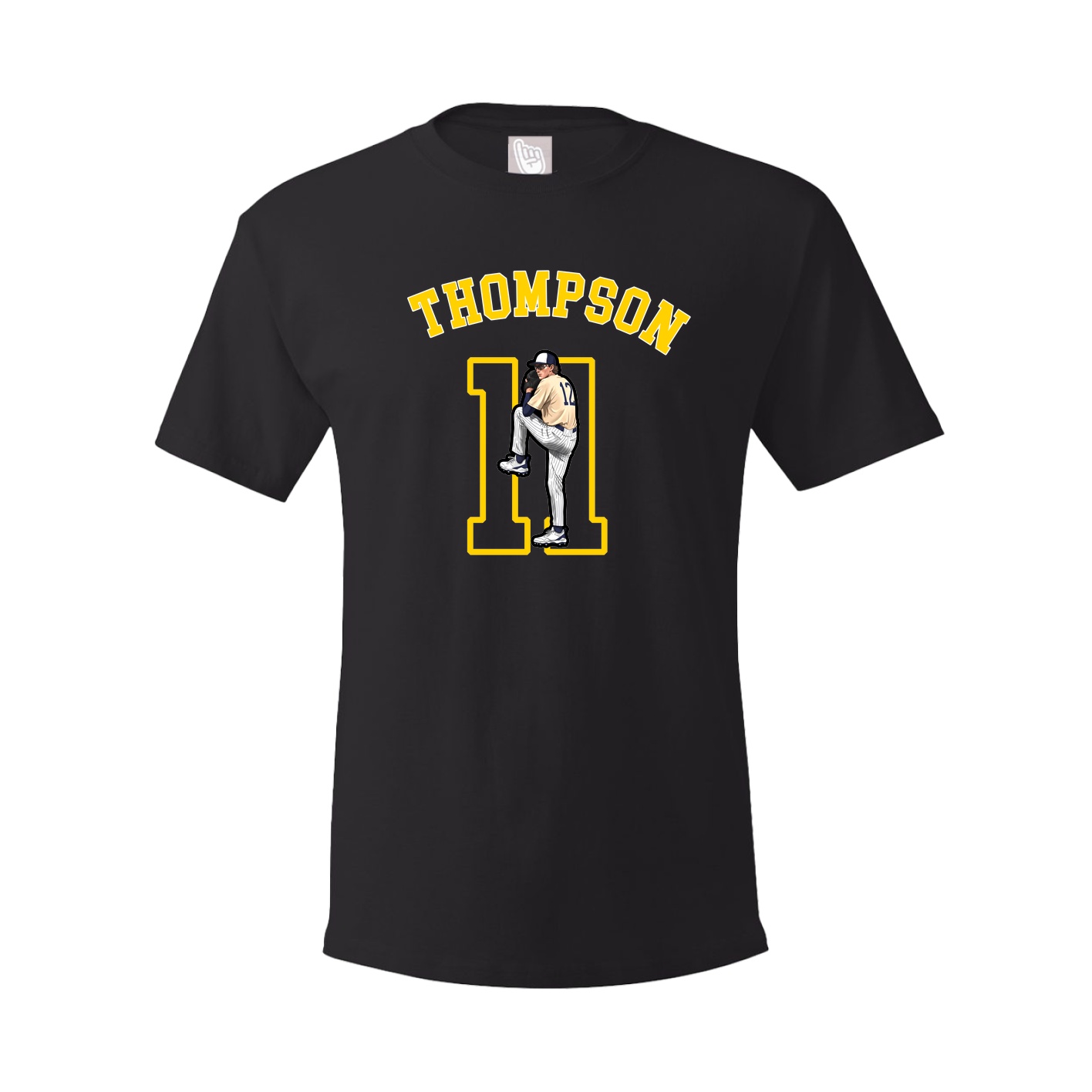 Youth Tee — Shirsey Arch in Black
