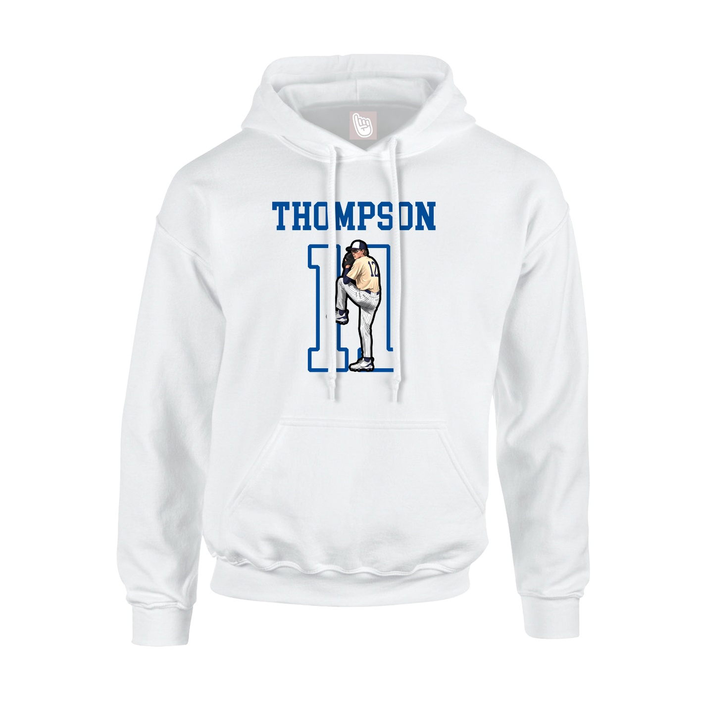 Hoodie — Shirsey in White