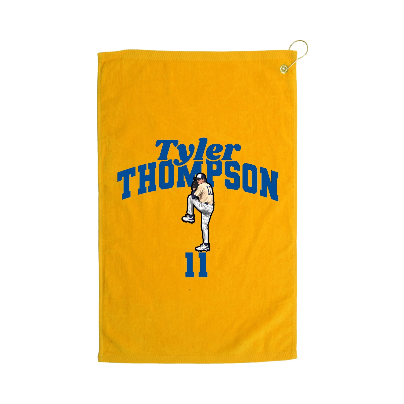 Golf Towel — Signature Arch in Gold