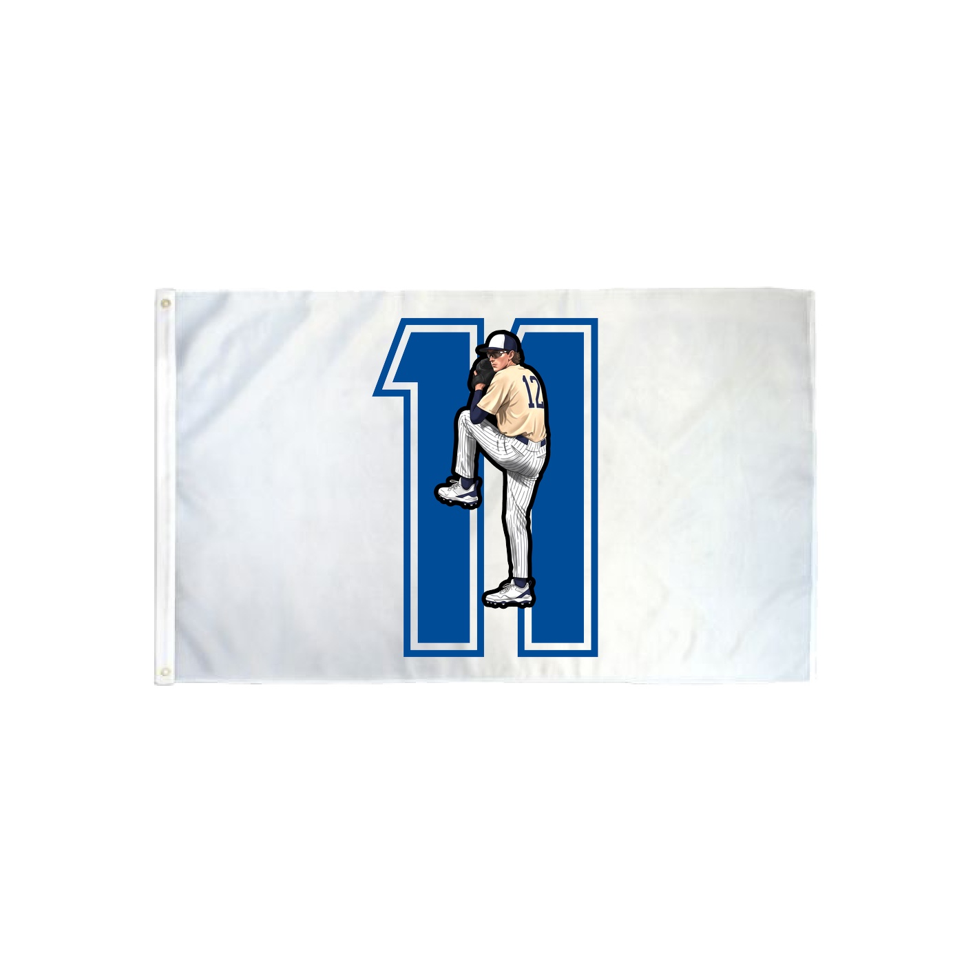 3x5 Flag — Number in Classic