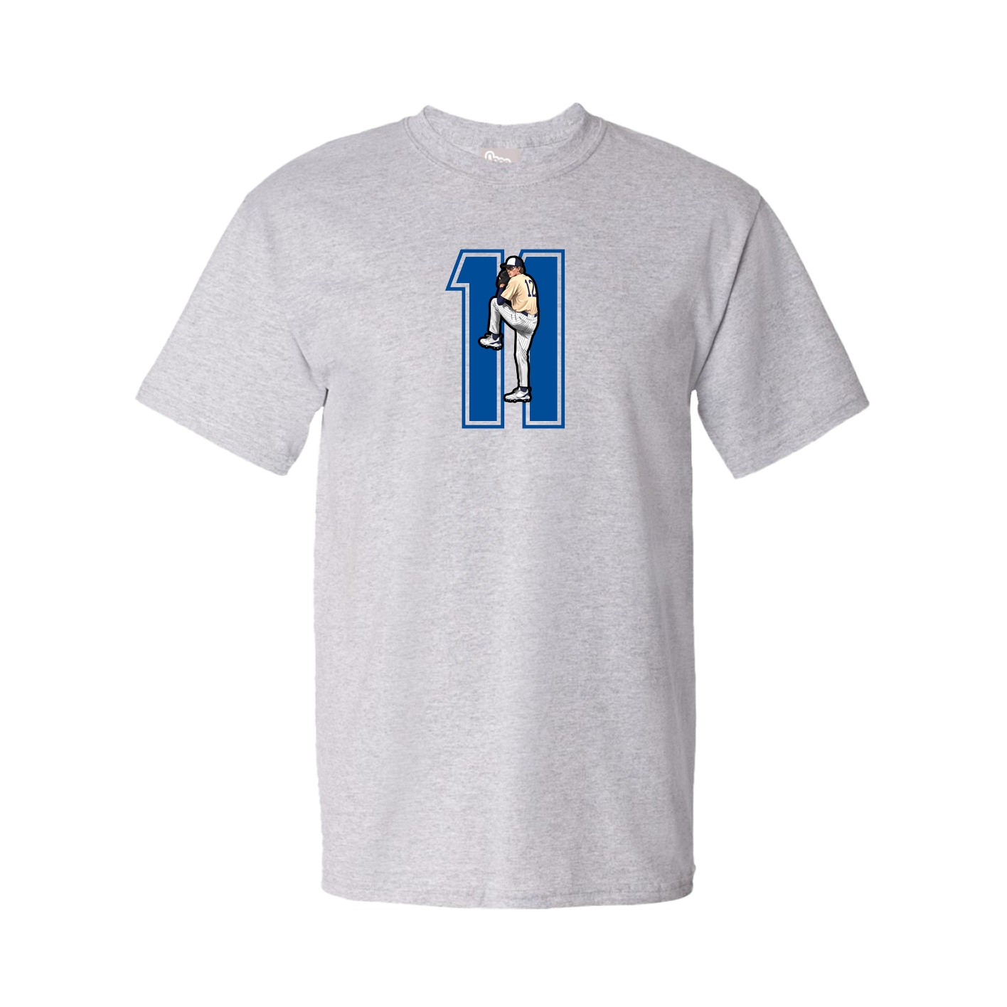 Tee — Number in Grey