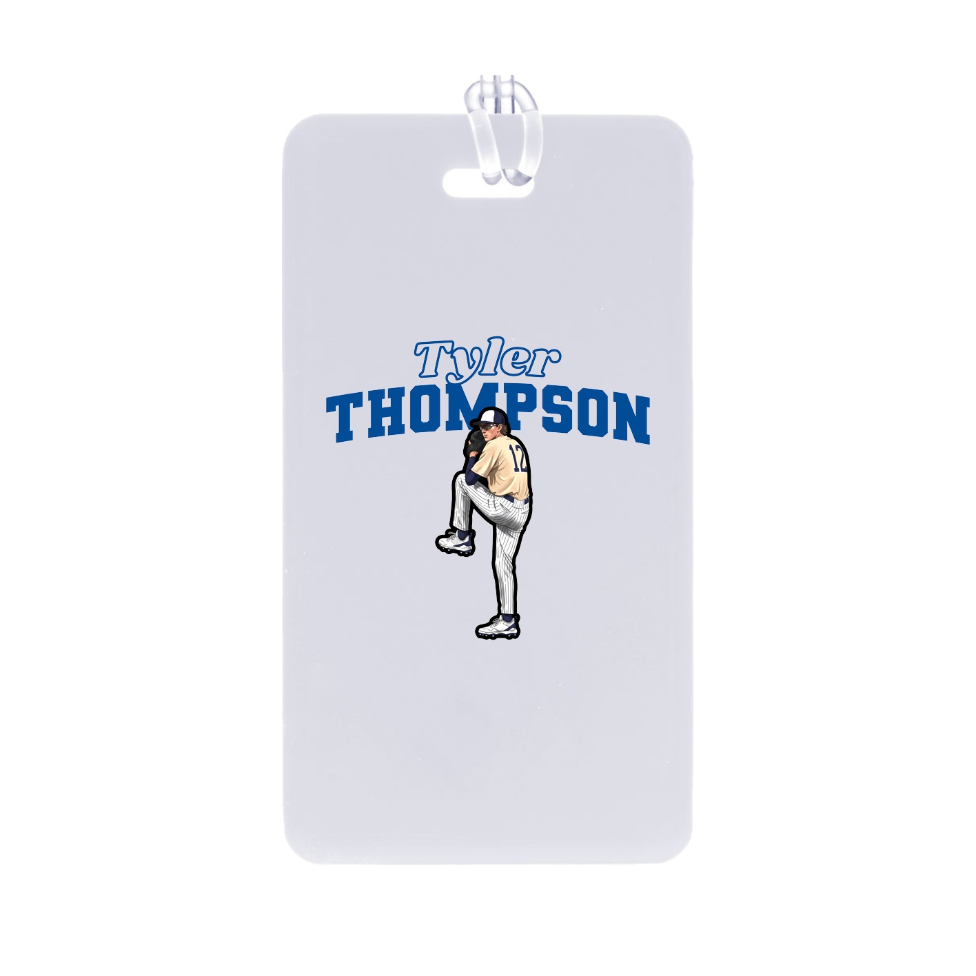 Bag Tag — Name Arch in Classic