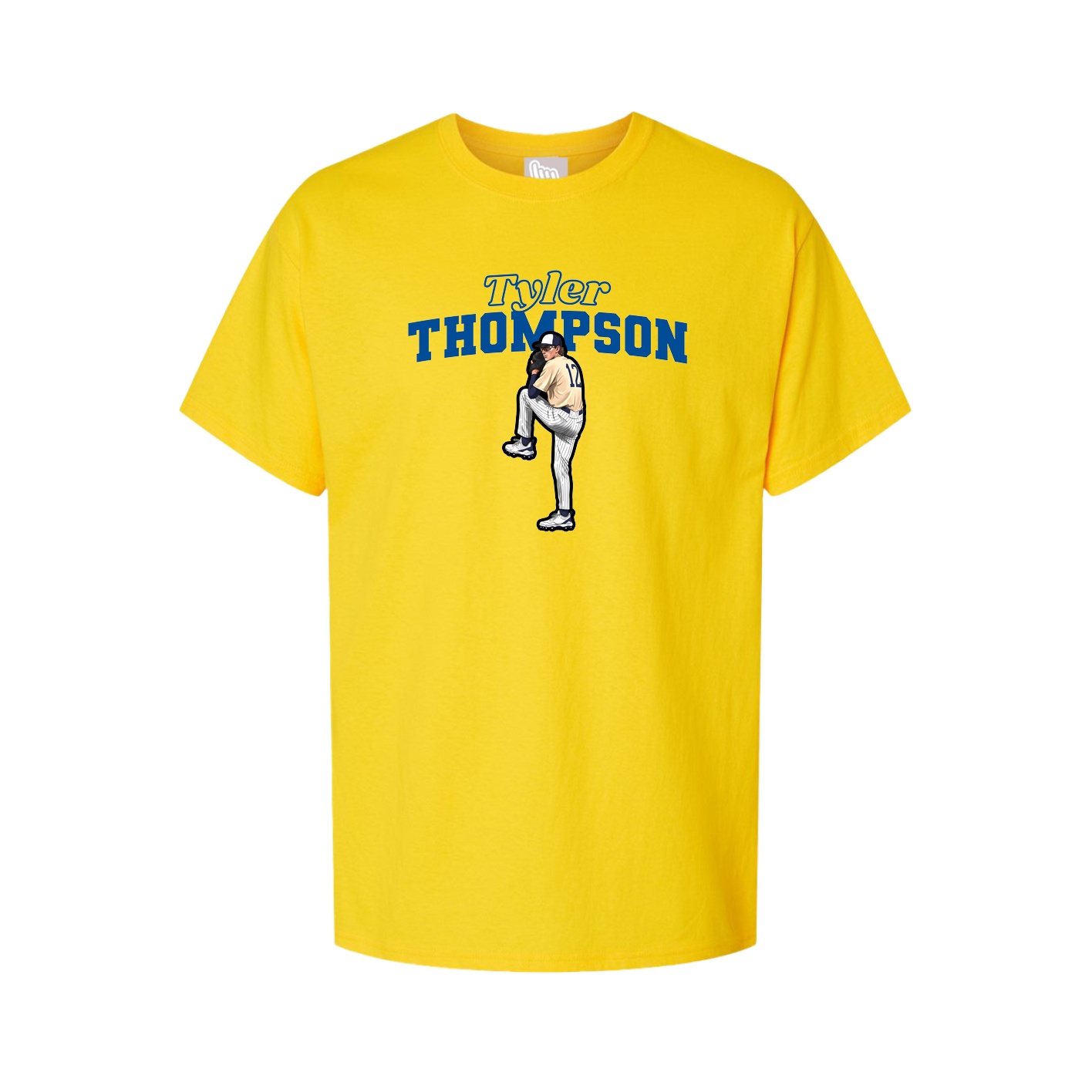 Tee — Name Arch in Gold
