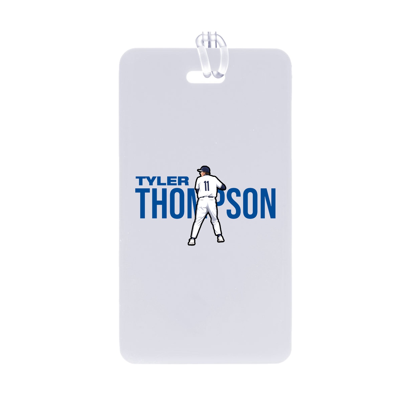 Bag Tag — Player Name in Classic