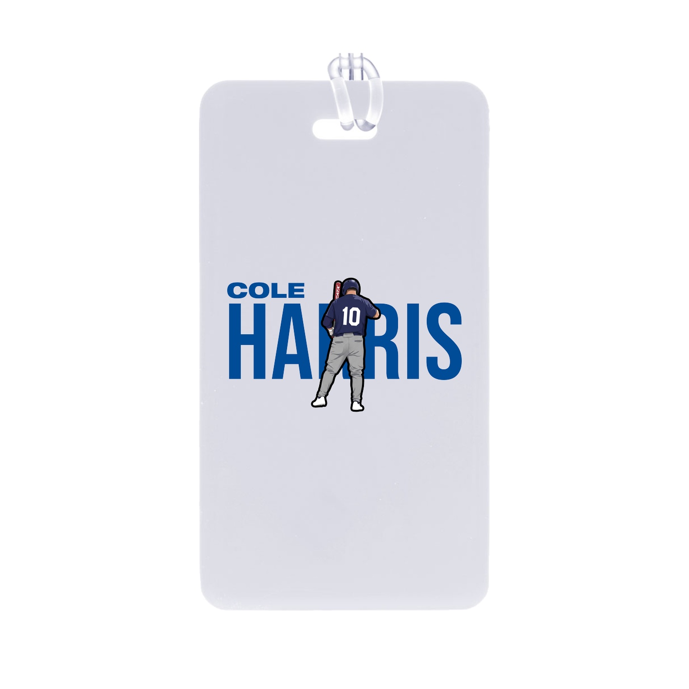 Bag Tag — Player Name in Classic