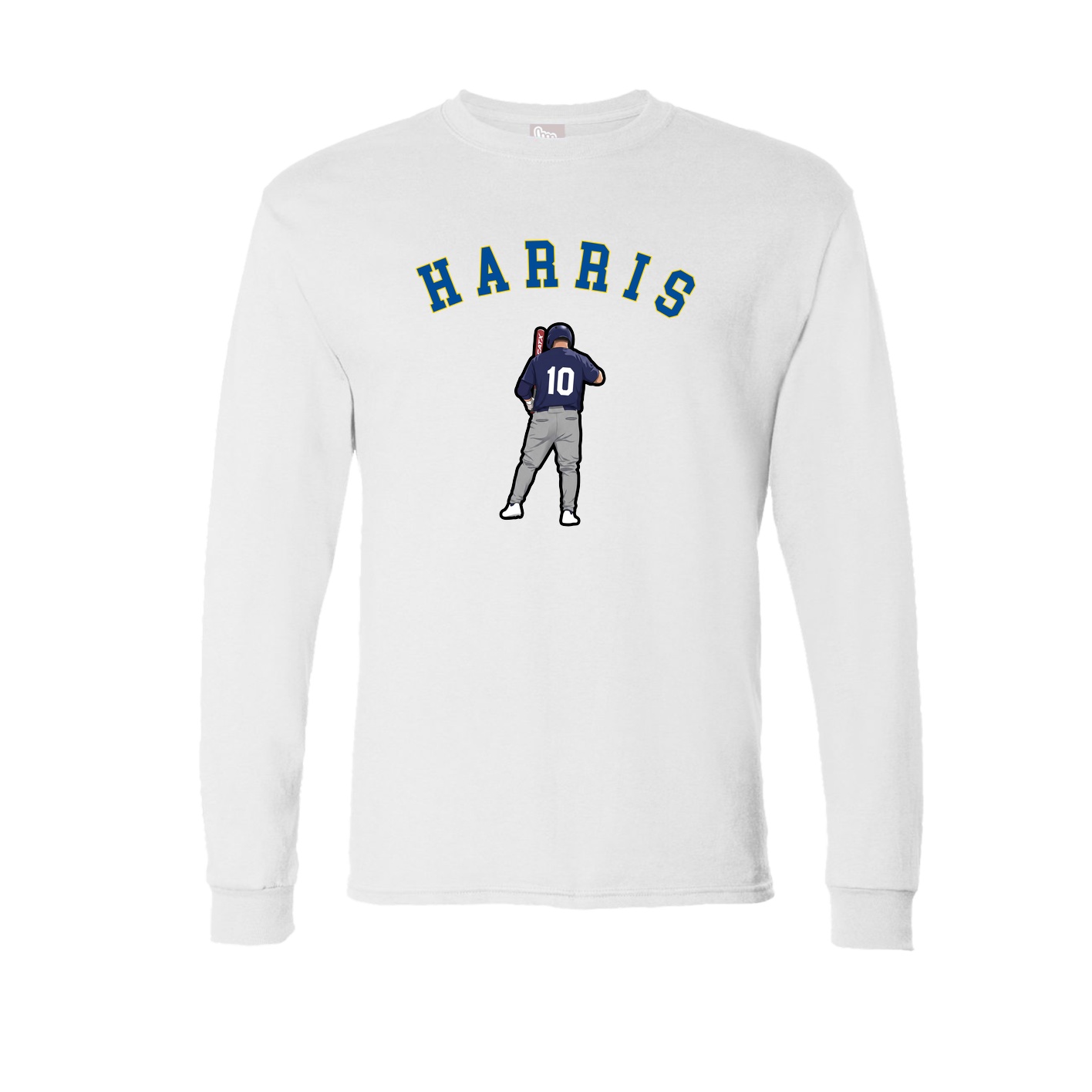 Long Sleeve Tee — Shirsey Arch in White