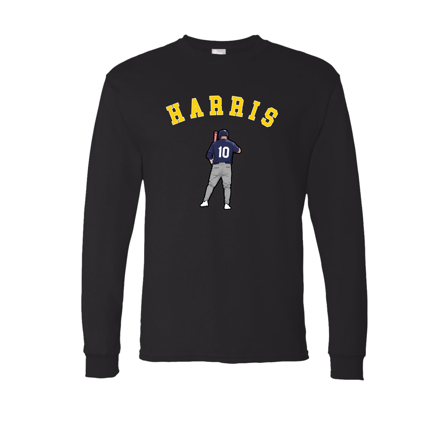 Long Sleeve Tee — Shirsey Arch in Black