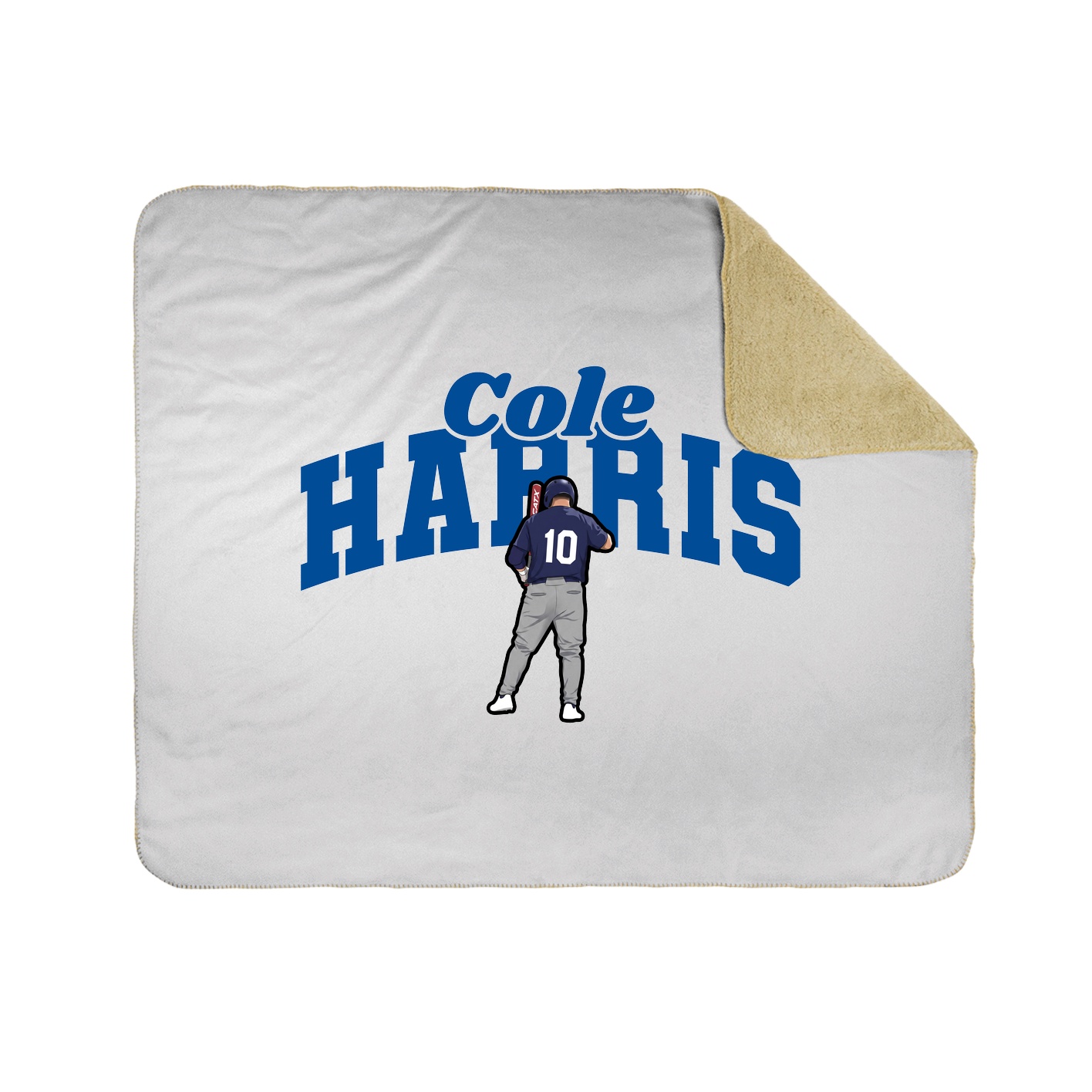 Throw Blanket — Signature Arch in White