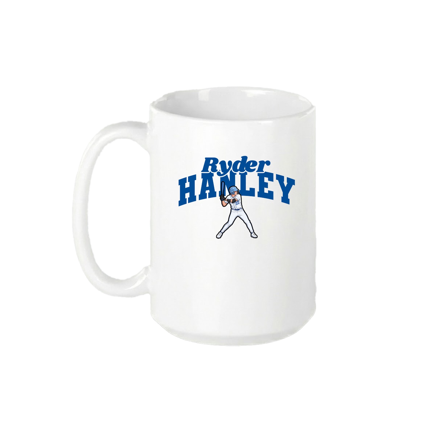 15oz Coffee Mug — Signature Arch in White