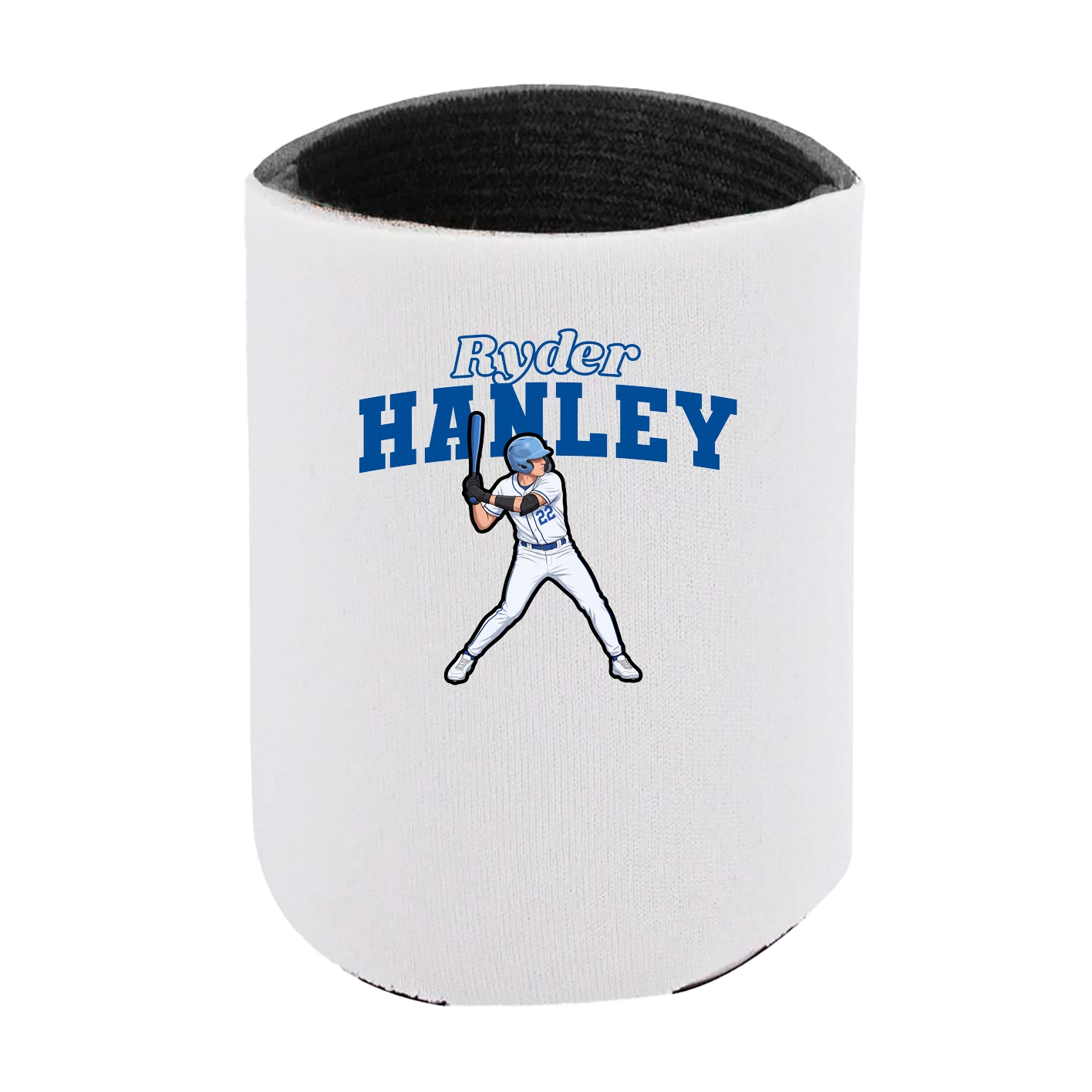Can Holder — Name Arch in White
