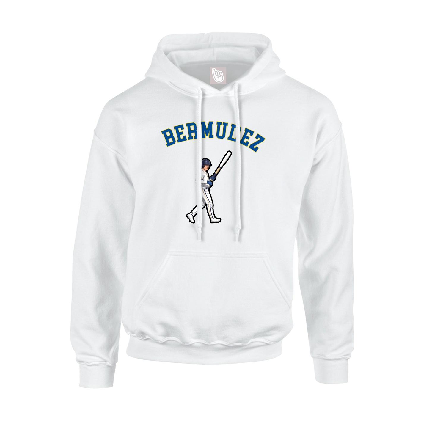 Hoodie — Shirsey Arch in White