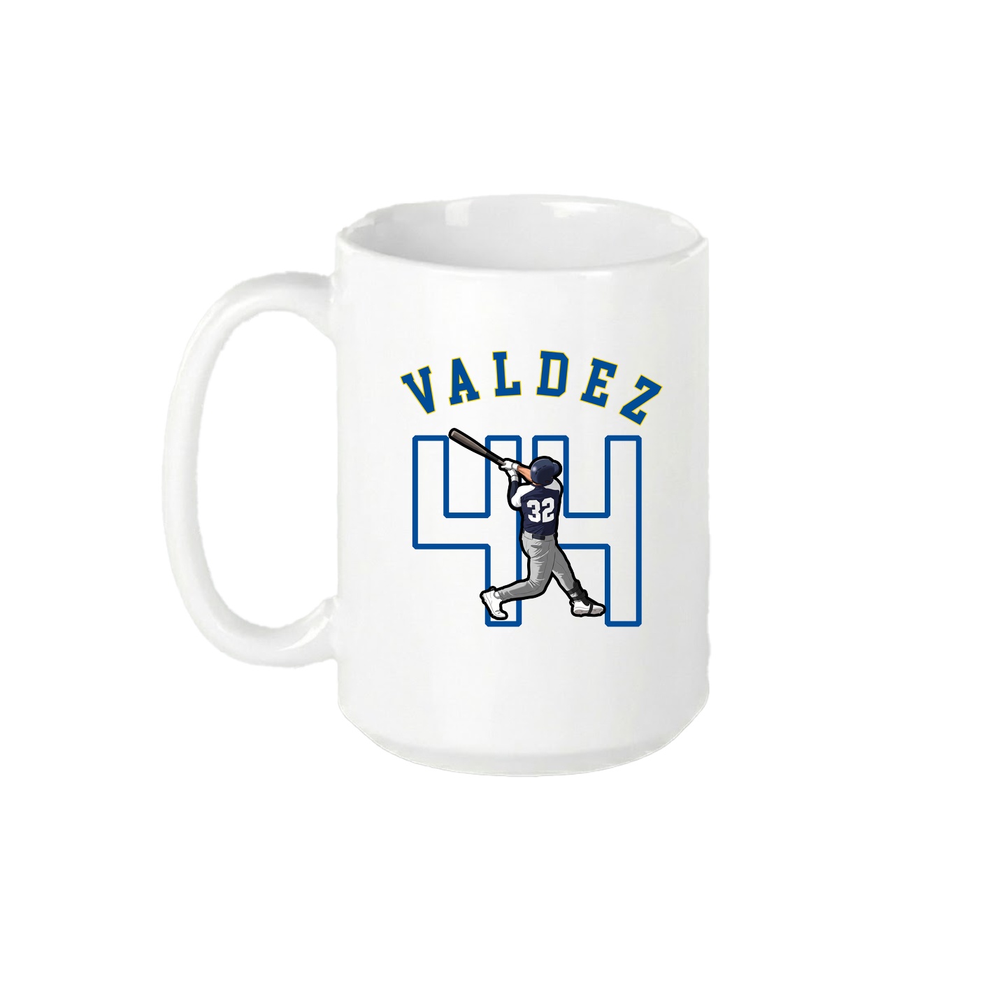 15oz Coffee Mug — Shirsey Arch in White