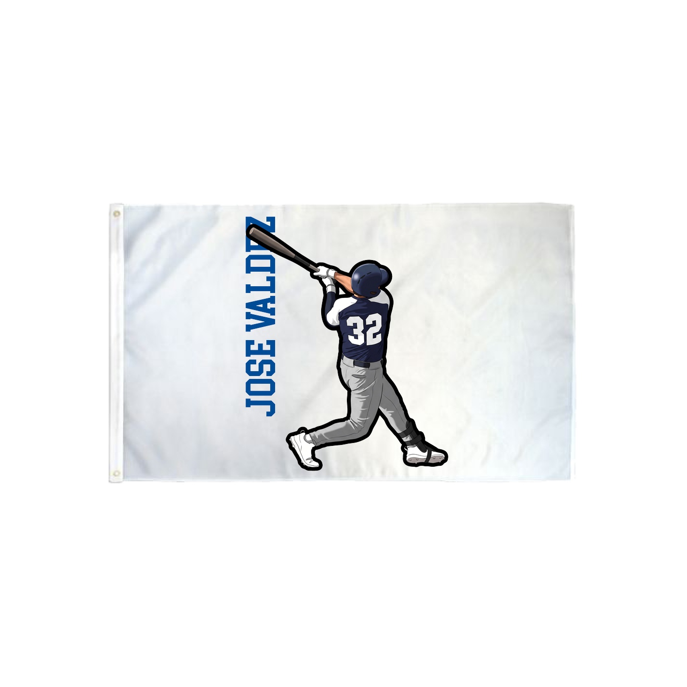 3x5 Flag — Name Vertical in Classic