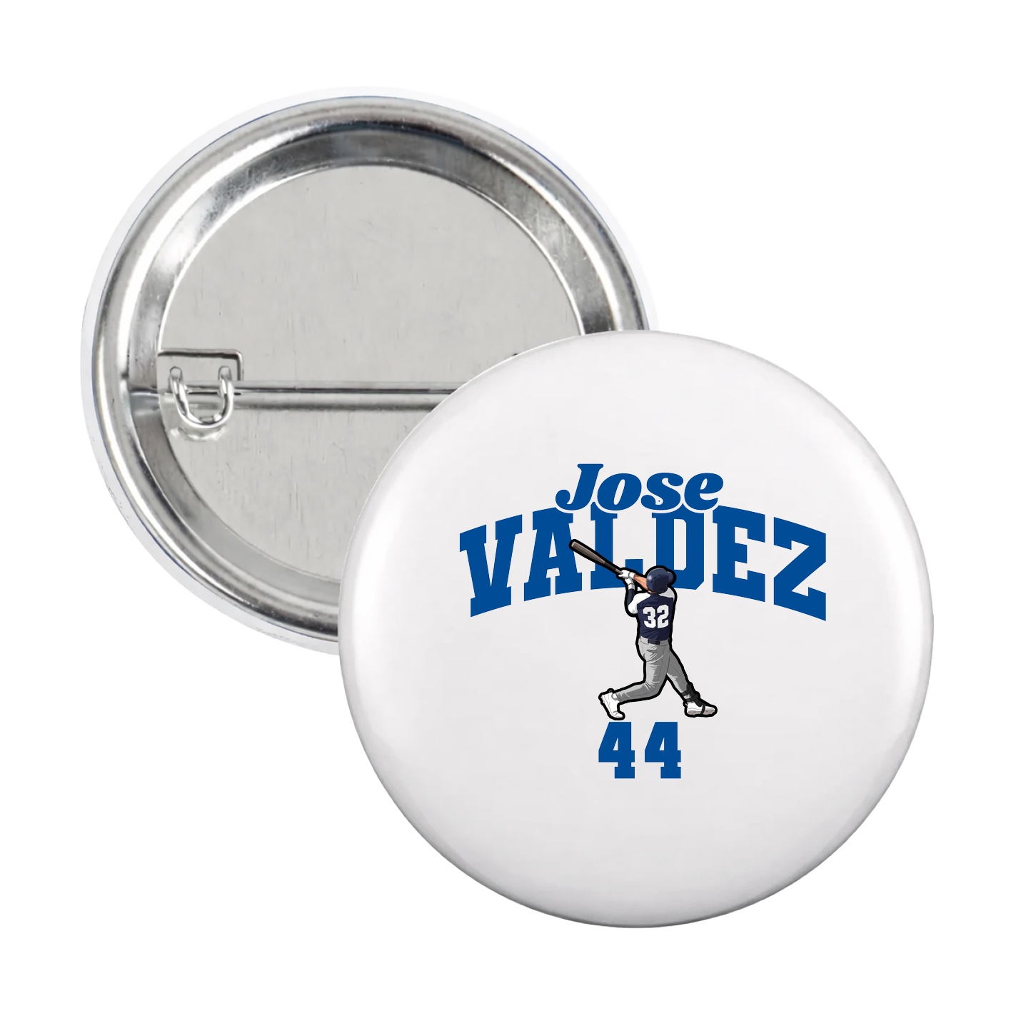 Game Day Button — Signature Arch in White