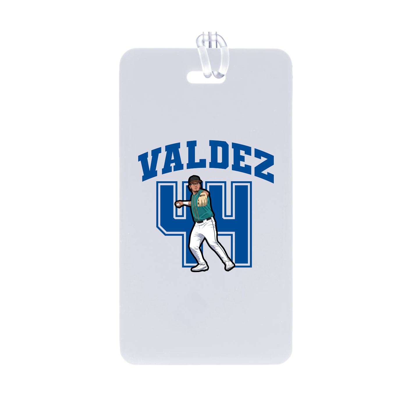 Bag Tag — Number in Classic