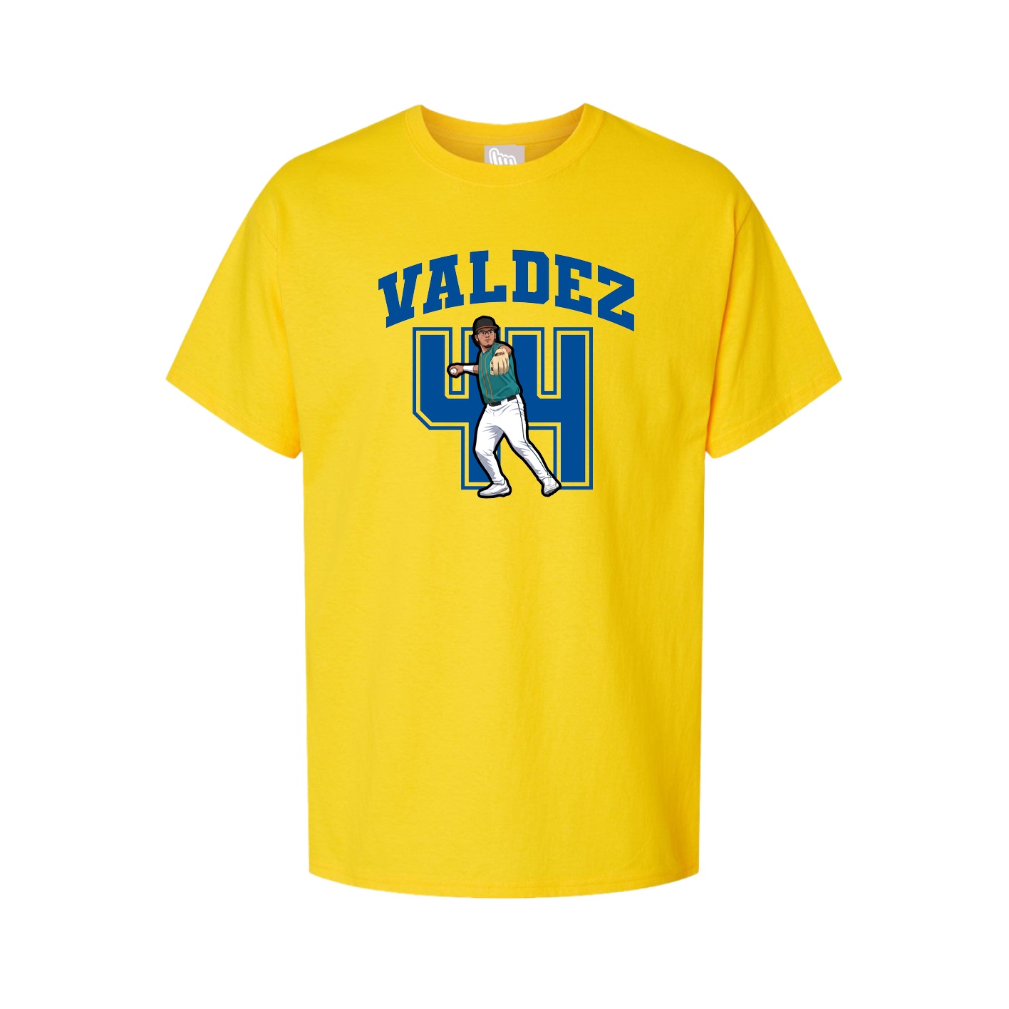 Youth Tee — Number in Gold