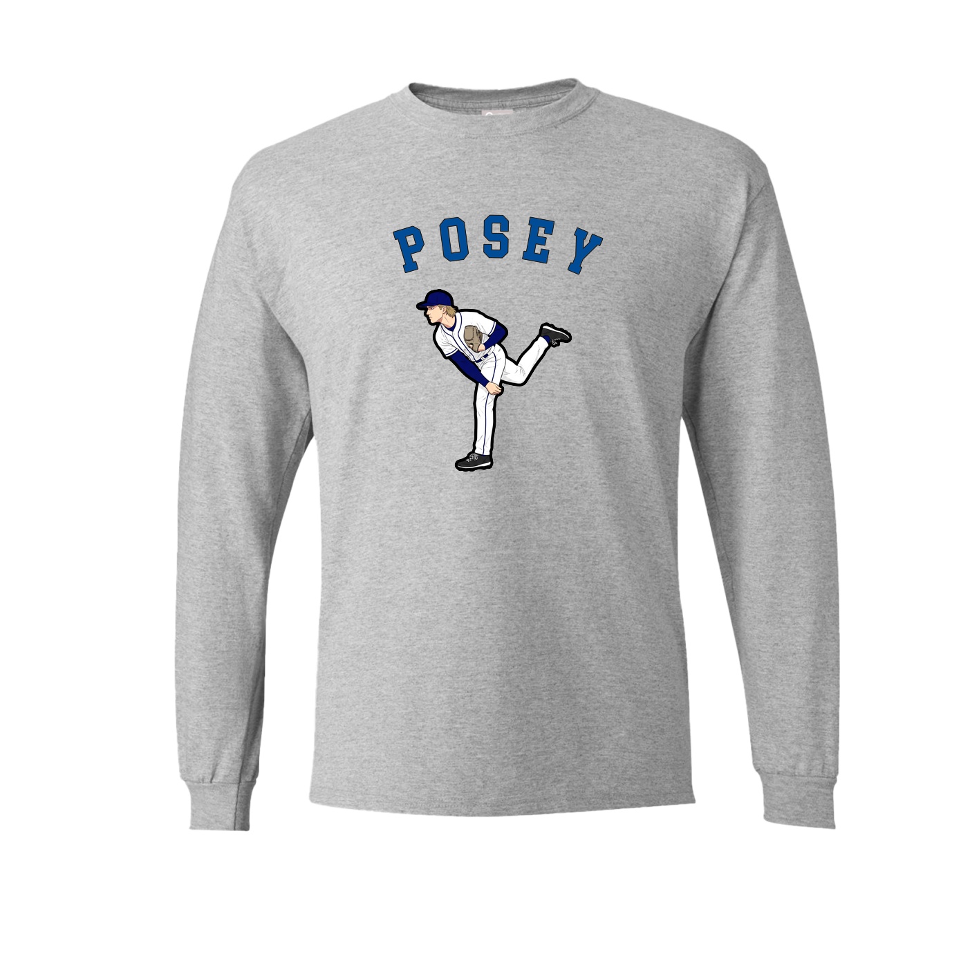 Long Sleeve Tee — Shirsey Arch in Grey