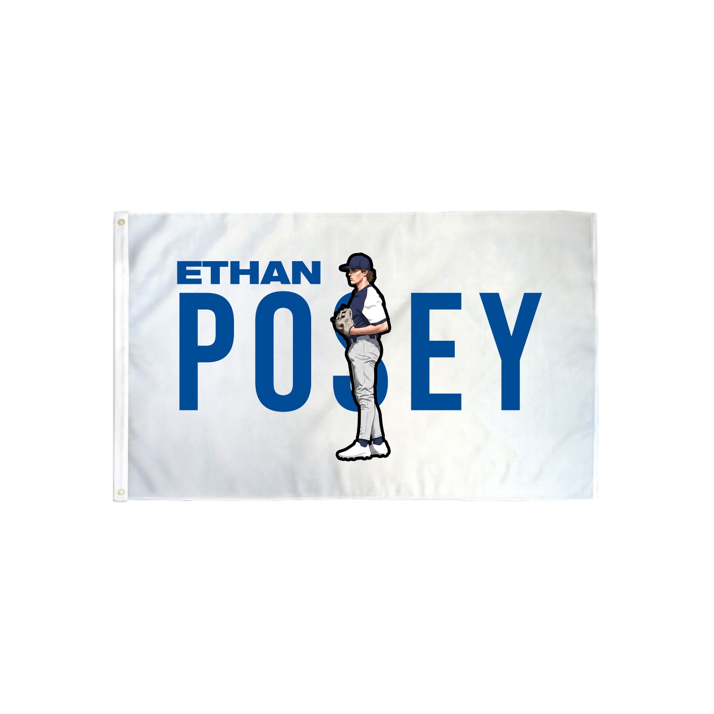 3x5 Flag — Player Name in Classic