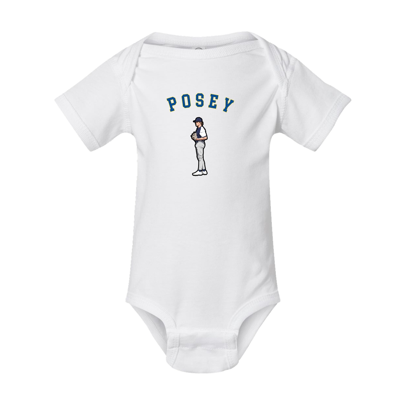 Baby Onesie — Shirsey Arch in White