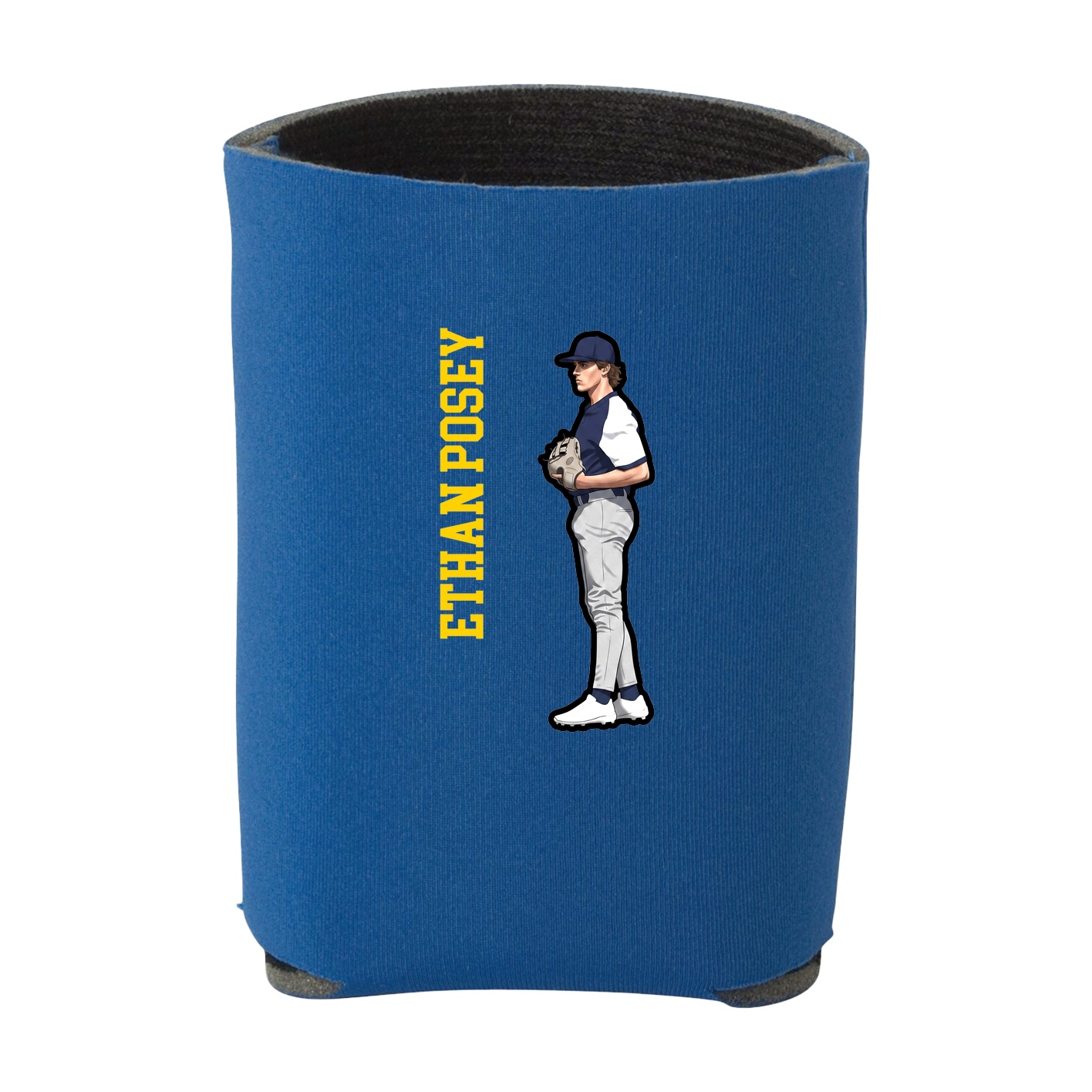 Can Holder — Name Vertical in Royal