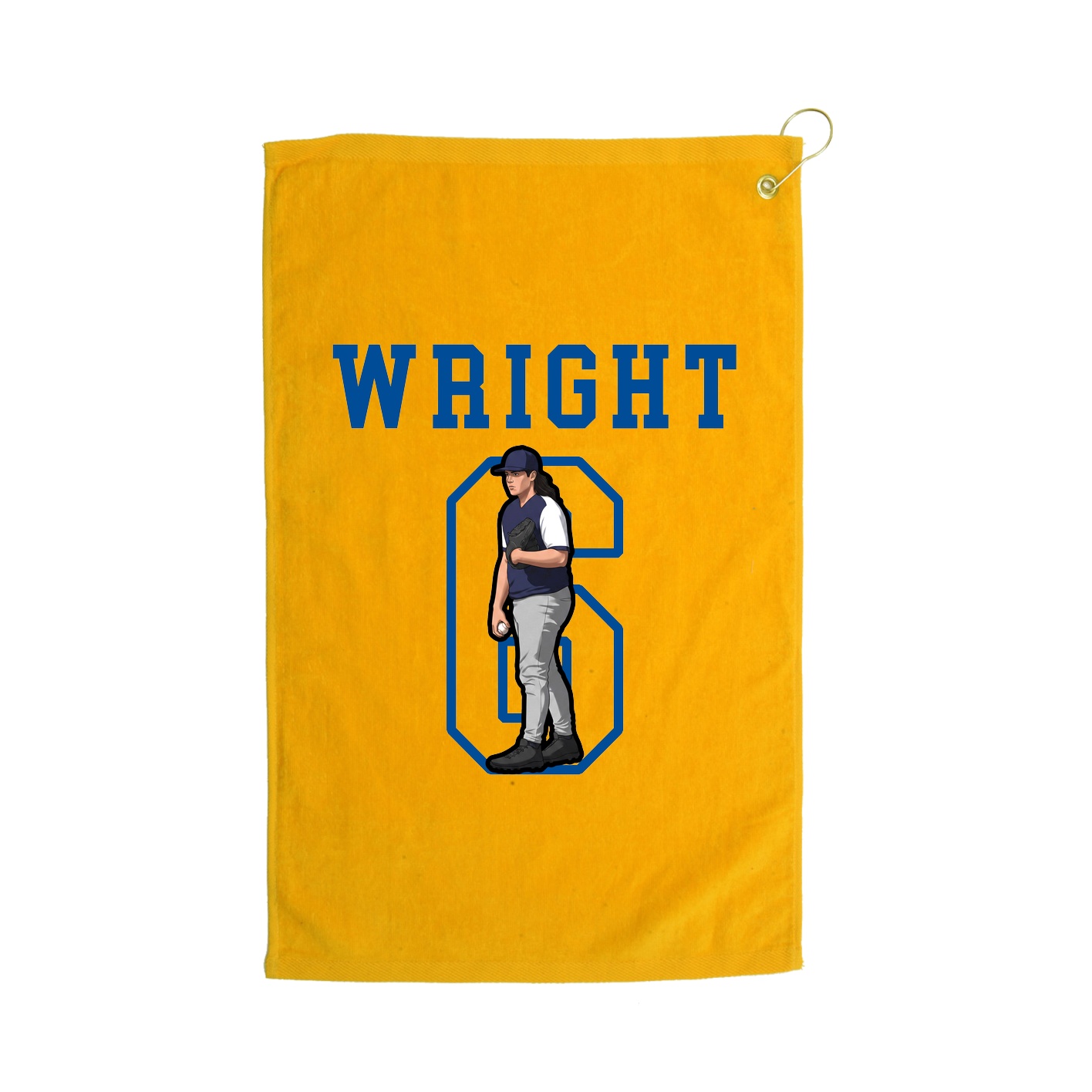 Golf Towel — Shirsey in Gold