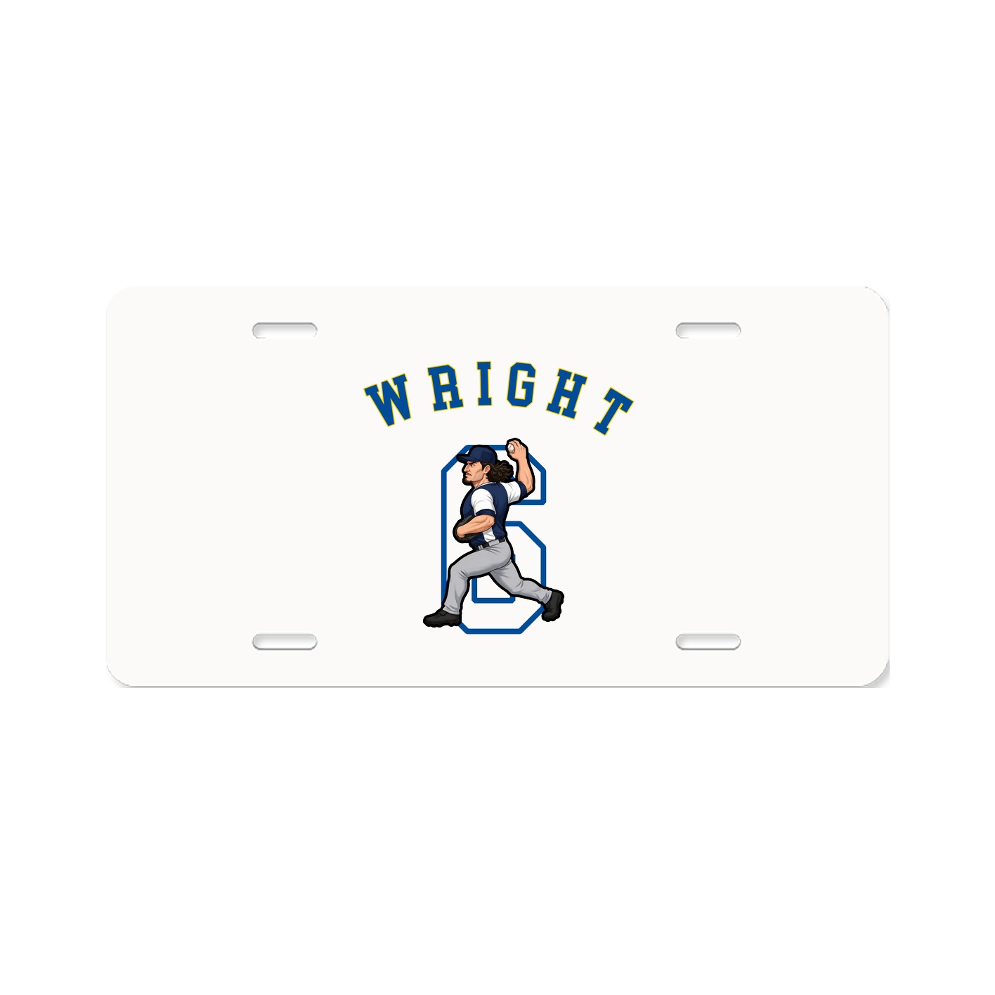 License Plate — Shirsey Arch in Classic