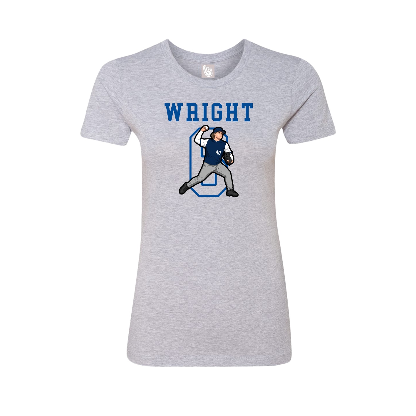 Fitted Women's Tee — Shirsey in Grey