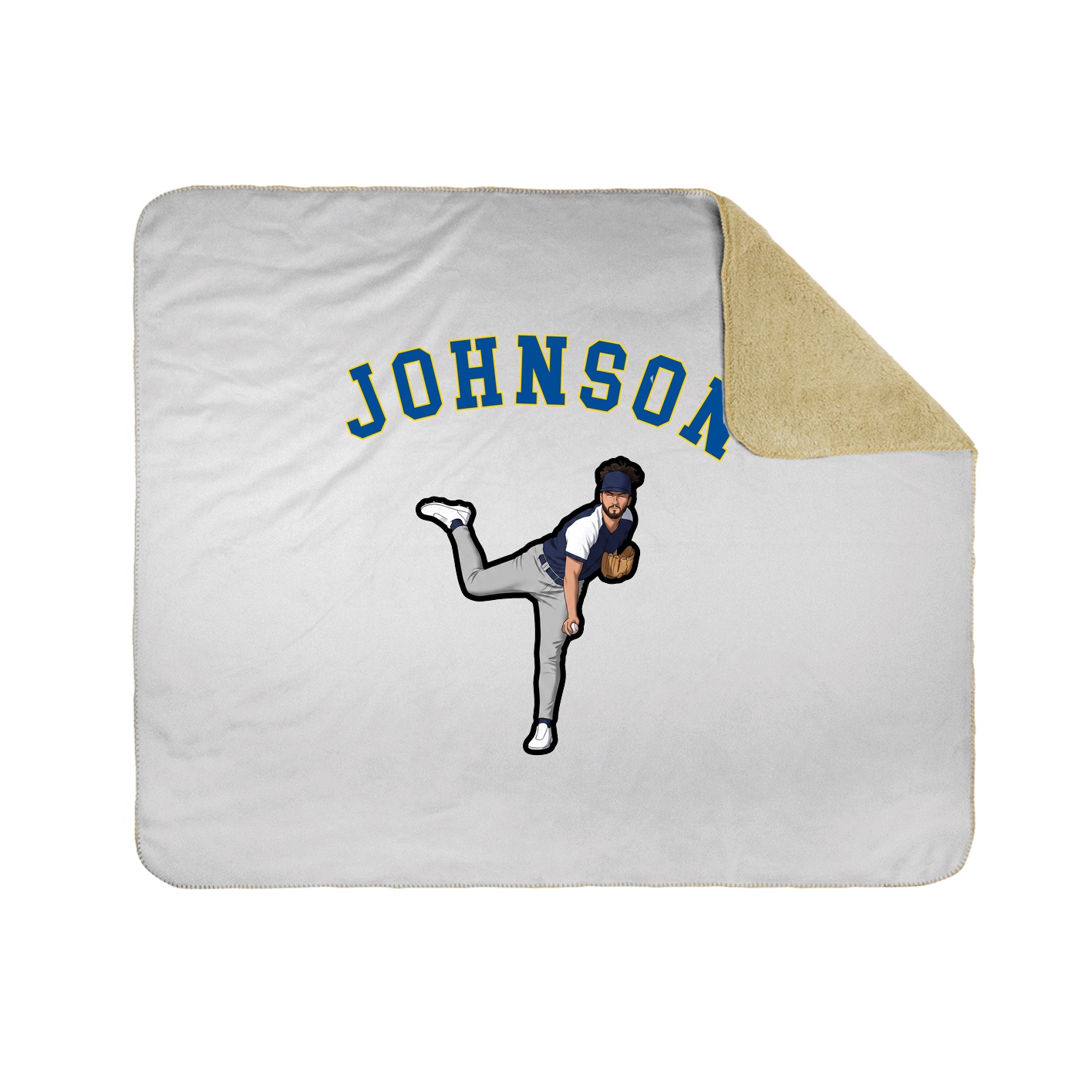 Throw Blanket — Shirsey Arch in White