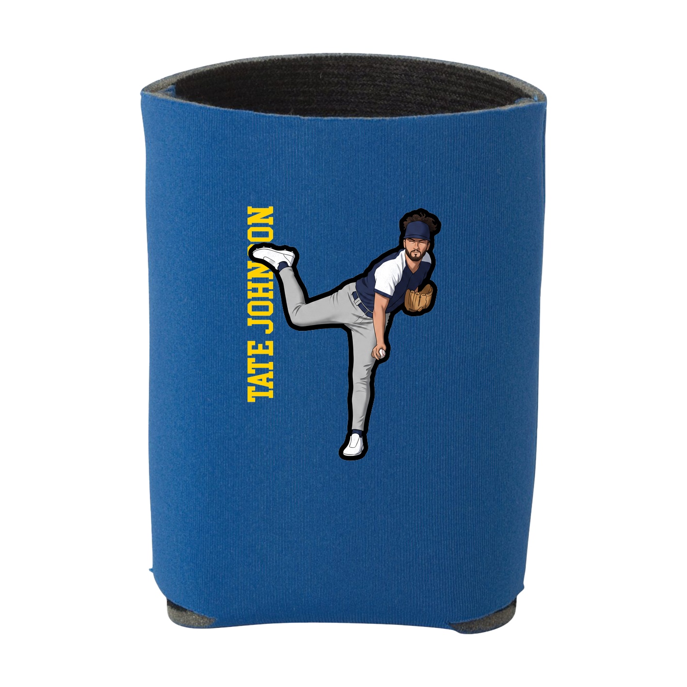 Can Holder — Name Vertical in Royal