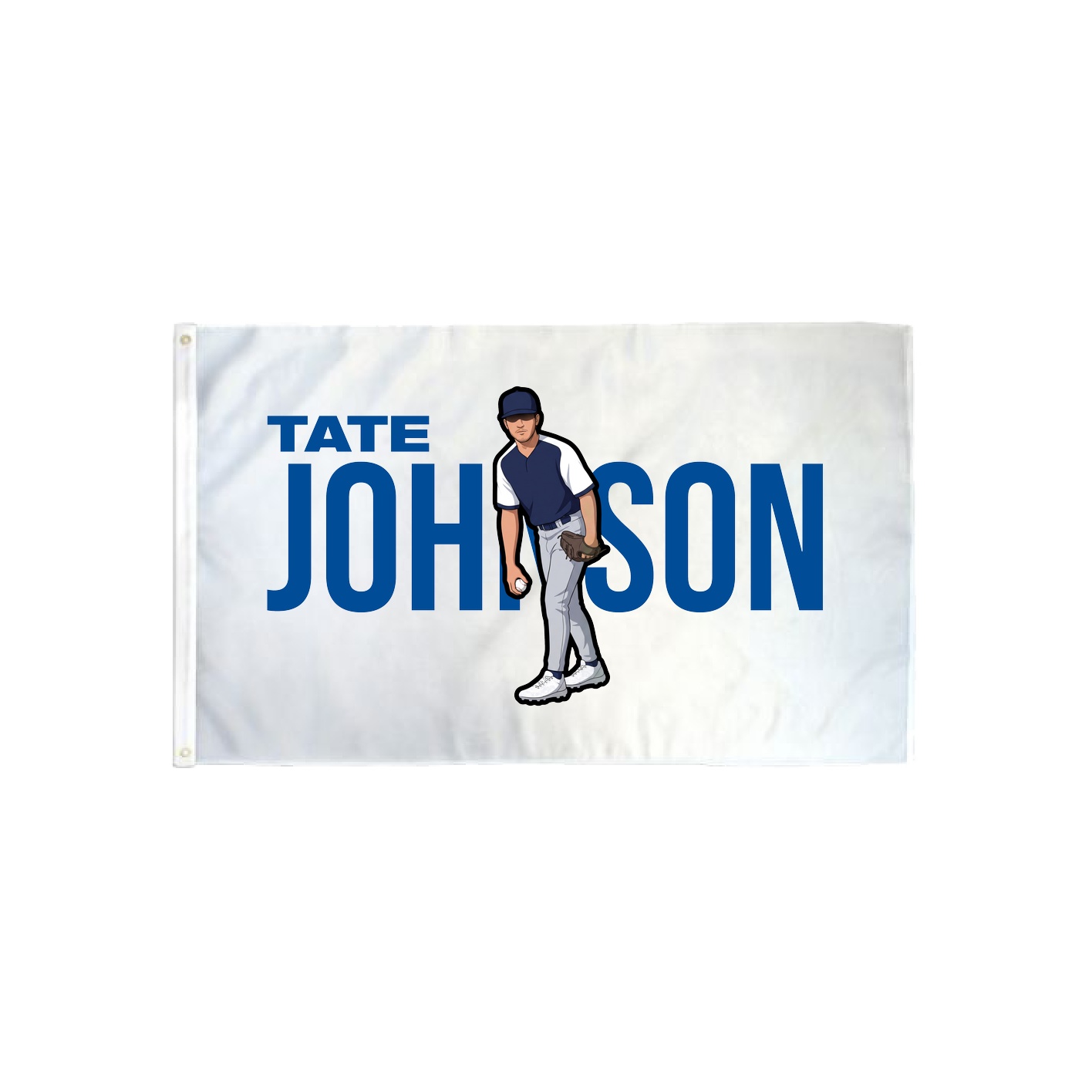 3x5 Flag — Player Name in Classic