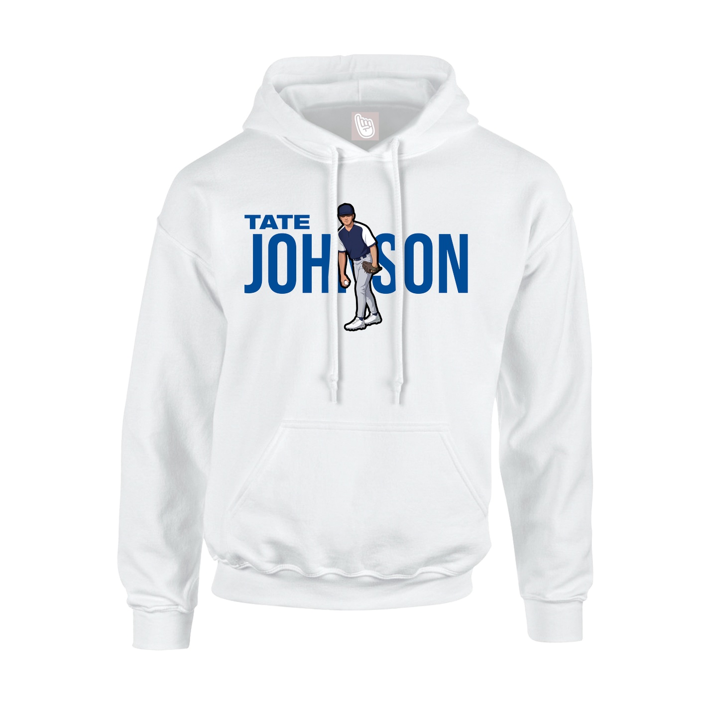 Hoodie — Player Name in White