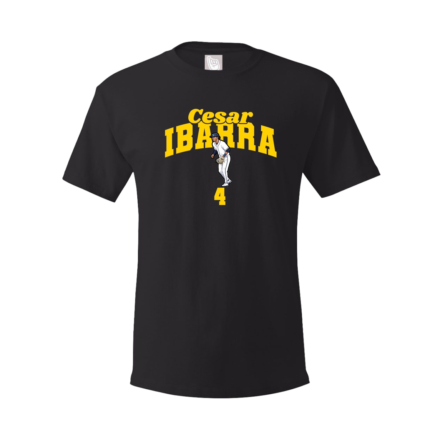 Tee — Signature Arch in Black