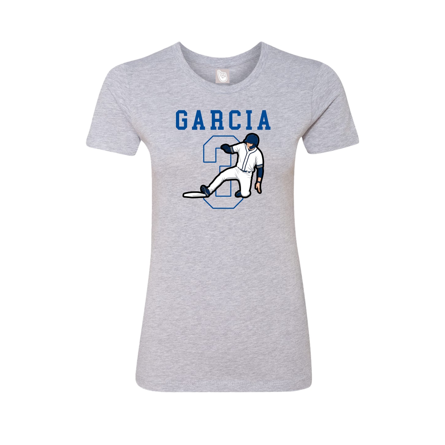 Fitted Women's Tee — Shirsey in Grey