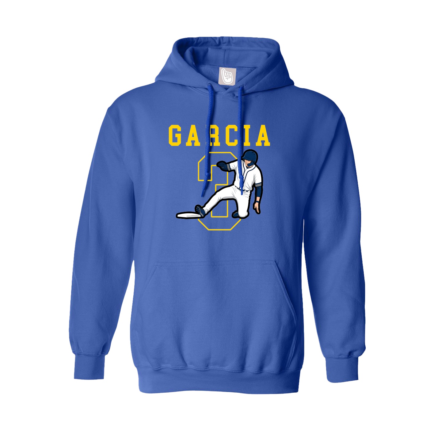 Youth Hoodie — Shirsey in Royal