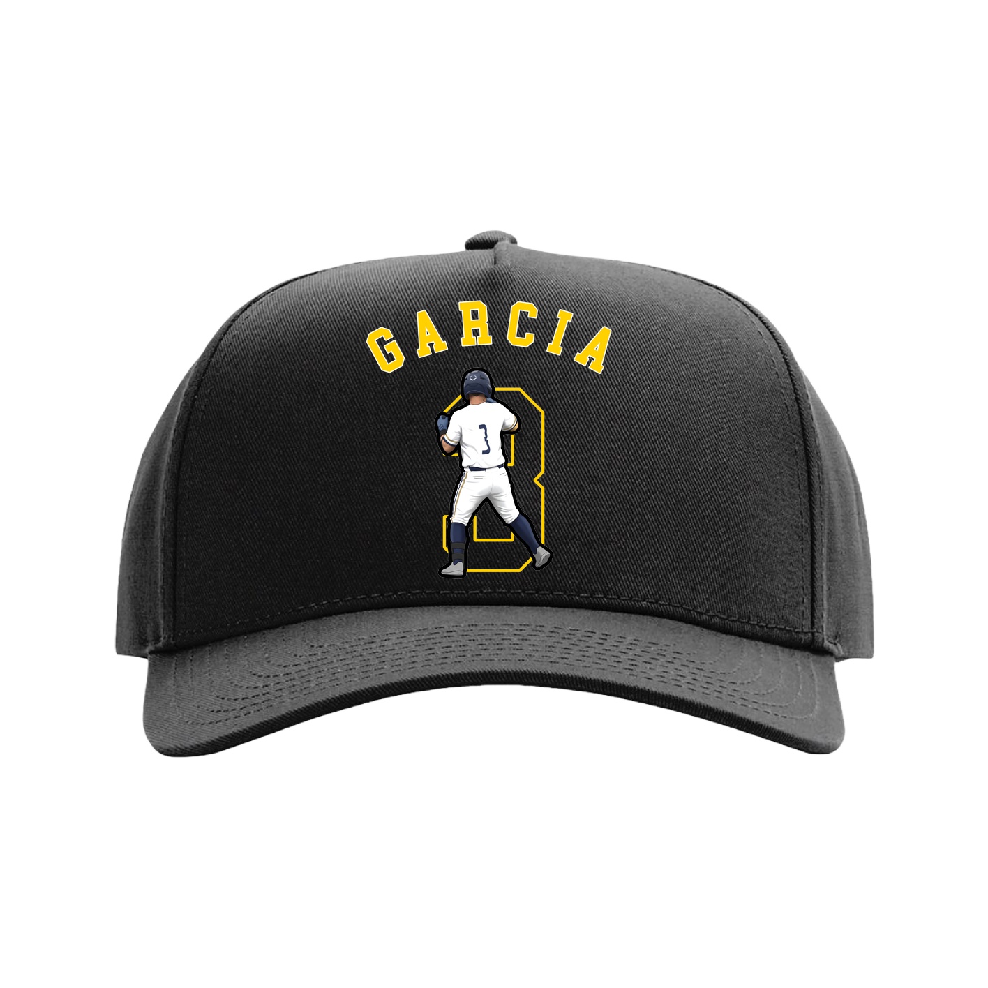 Full Fabric Five-Panel Champ Cap