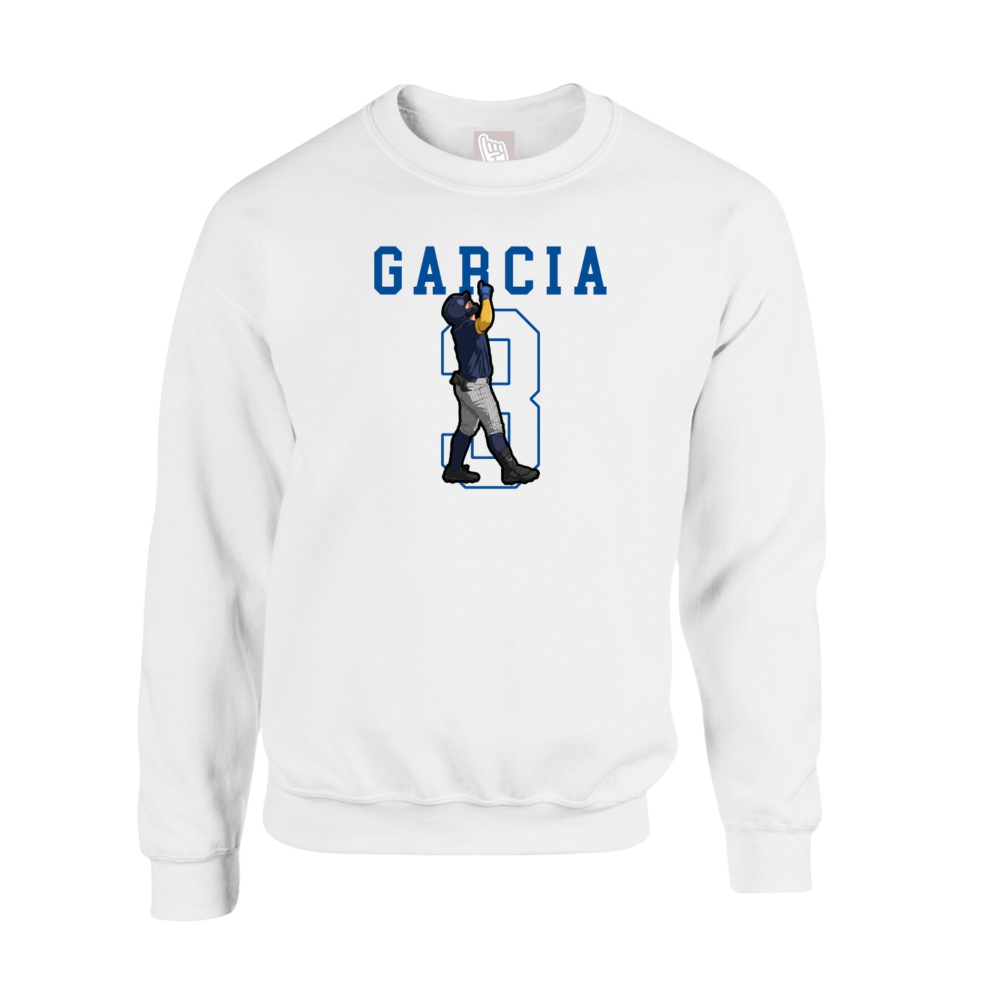 Fleece Crew — Shirsey in White