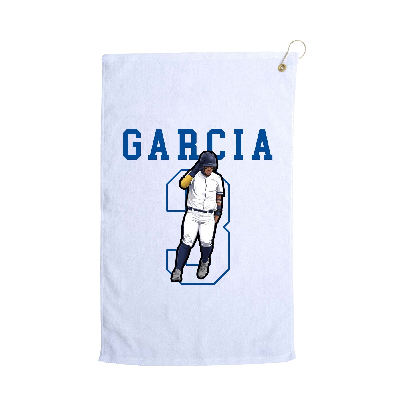 Golf Towel — Shirsey in White