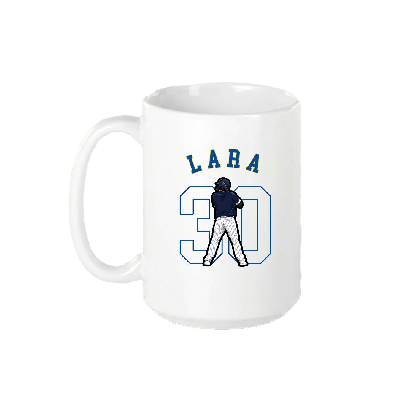 15oz Coffee Mug — Shirsey Arch in White