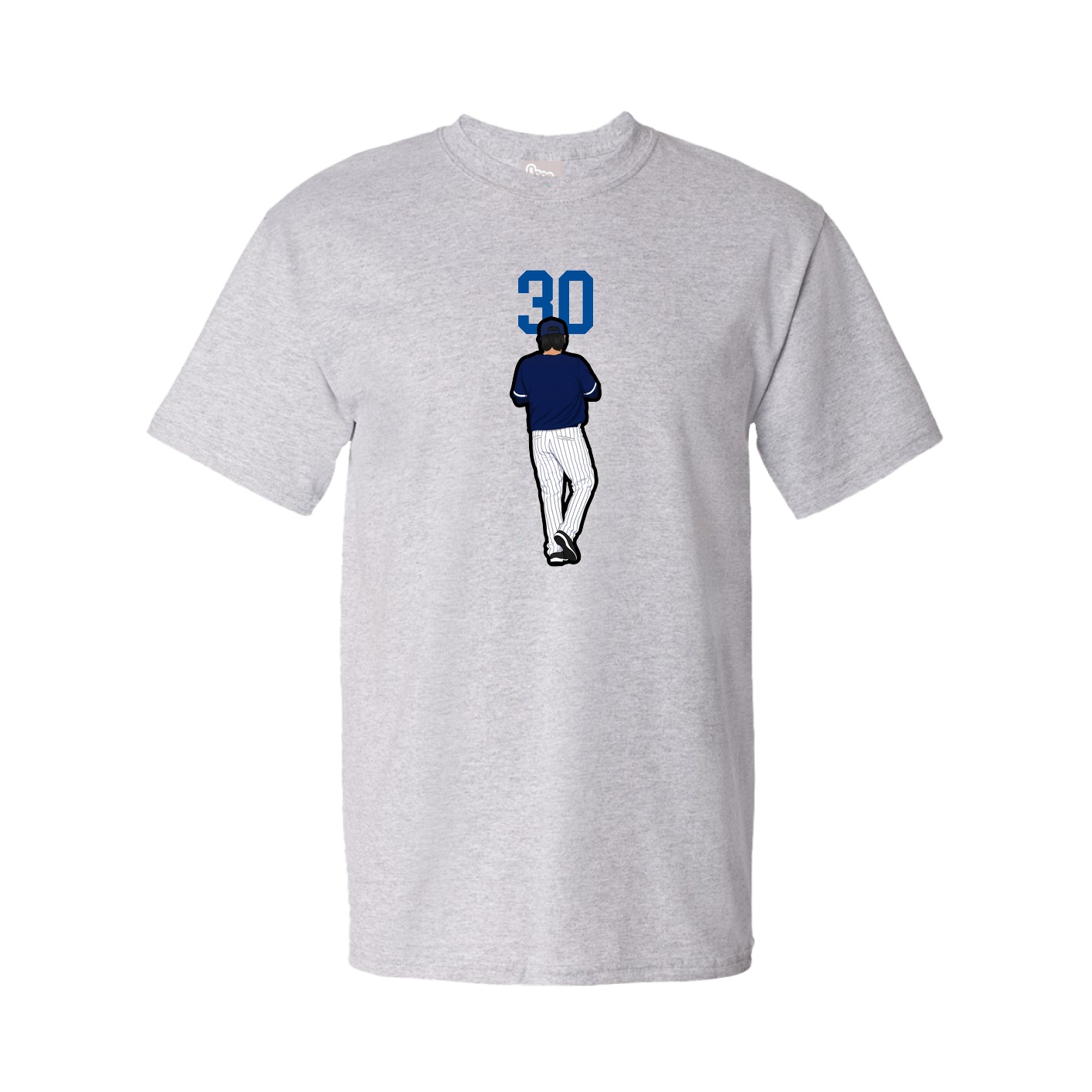 Tee — Number Top in Grey