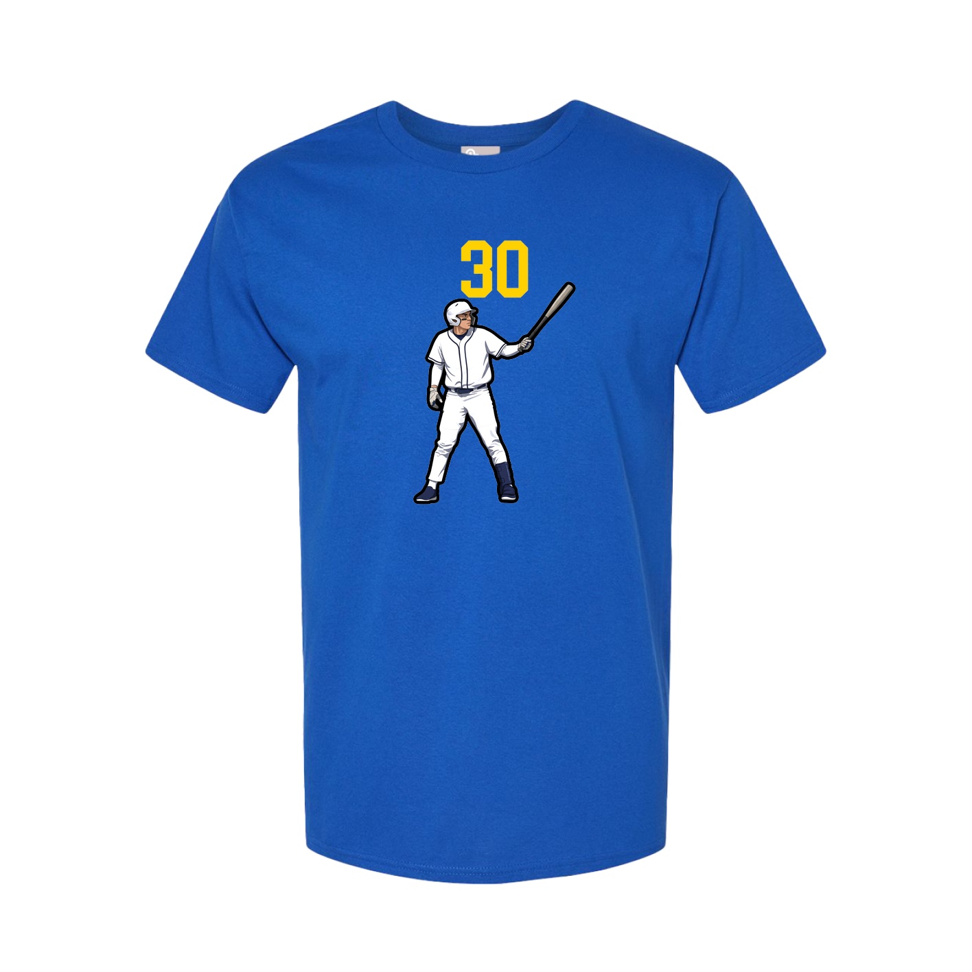 Youth Tee — Number Top in Royal