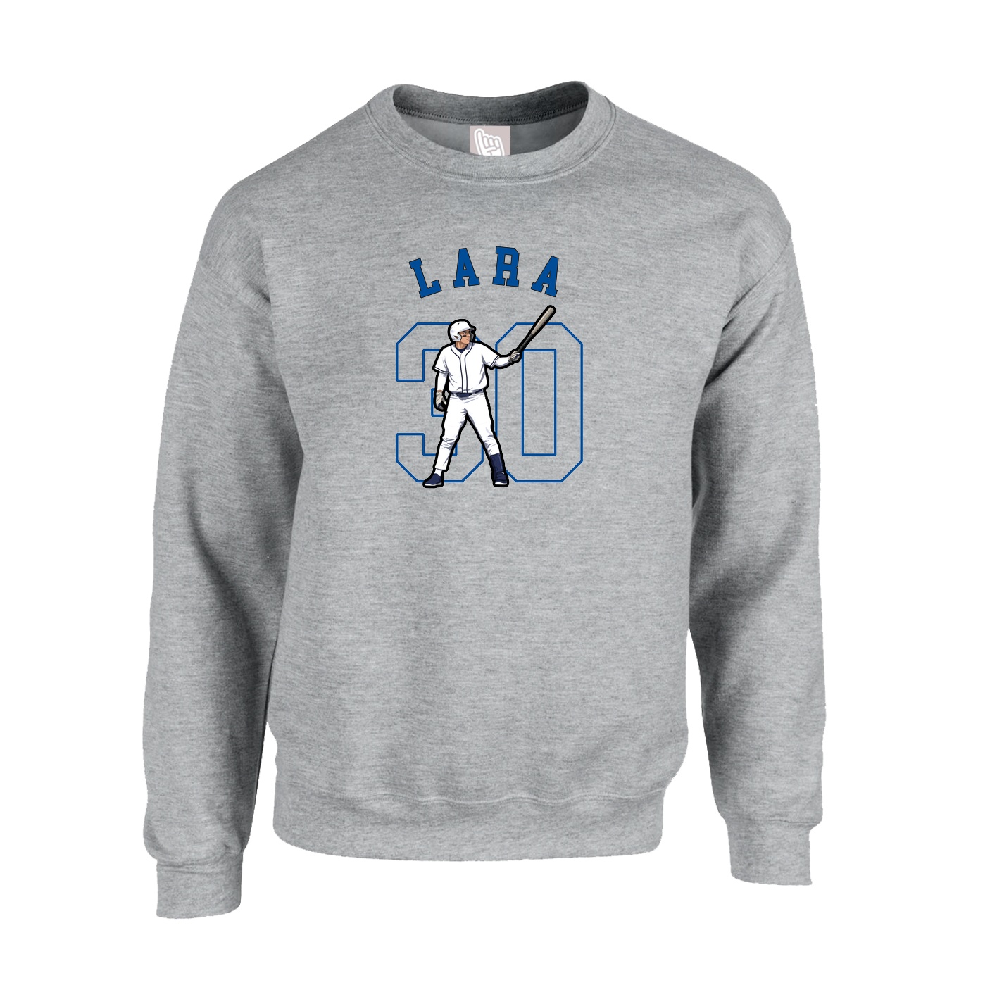 Fleece Crew — Shirsey Arch in Grey