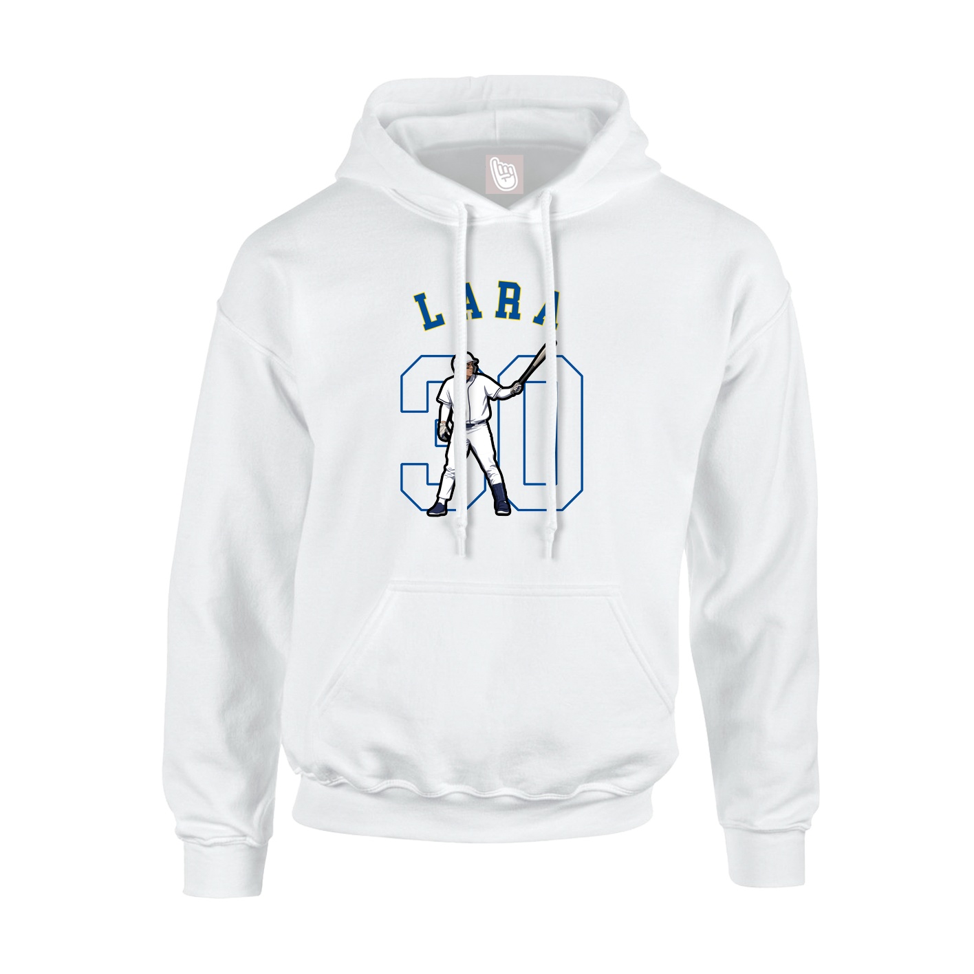 Youth Hoodie — Shirsey Arch in White