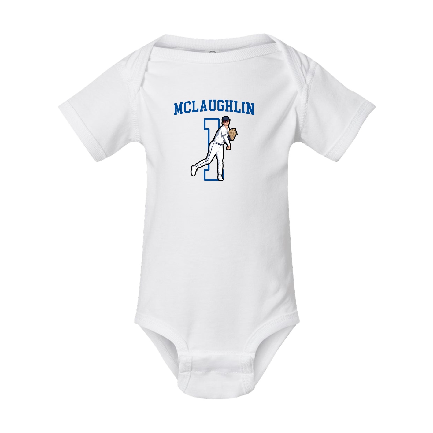 Baby Onesie — Shirsey in White