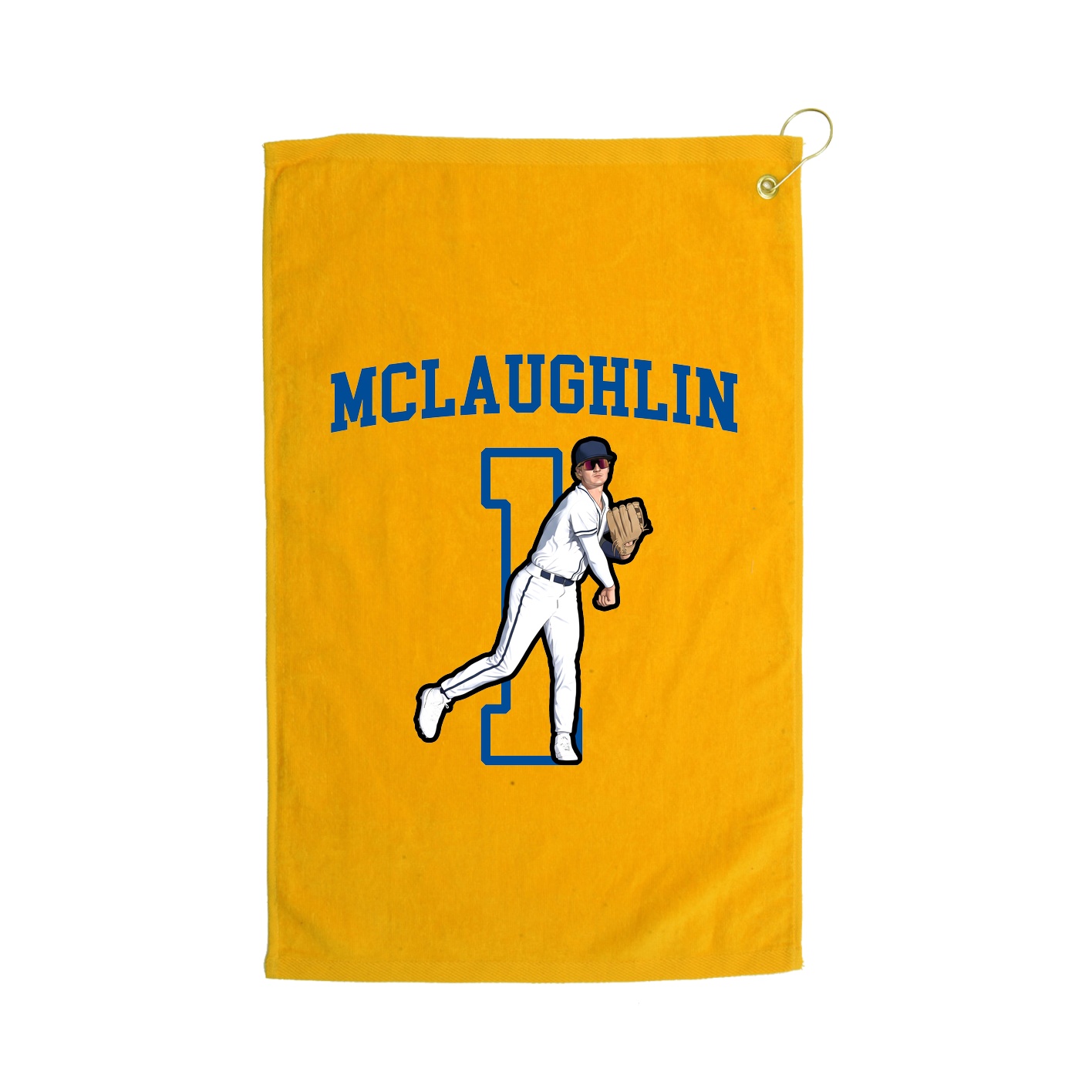 Golf Towel — Shirsey in Gold