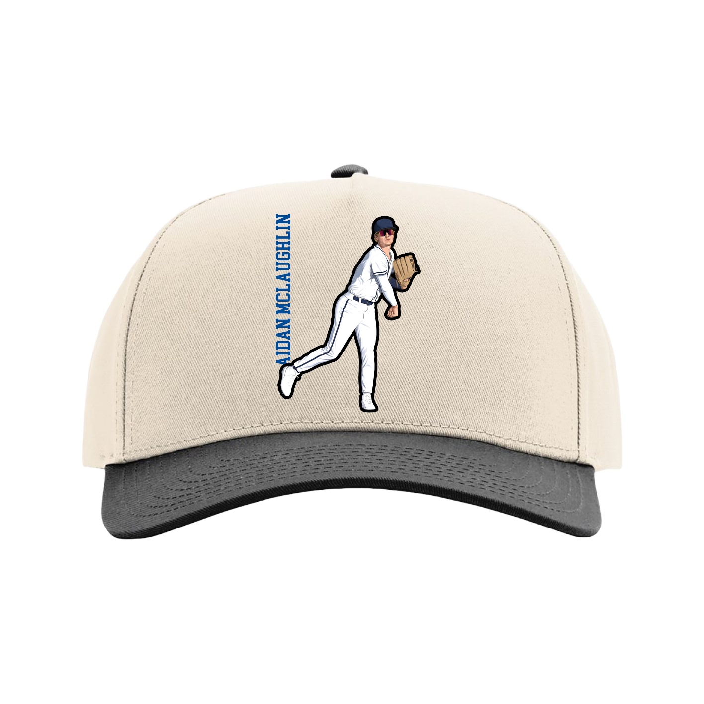 Full Fabric Five-Panel Champ Cap