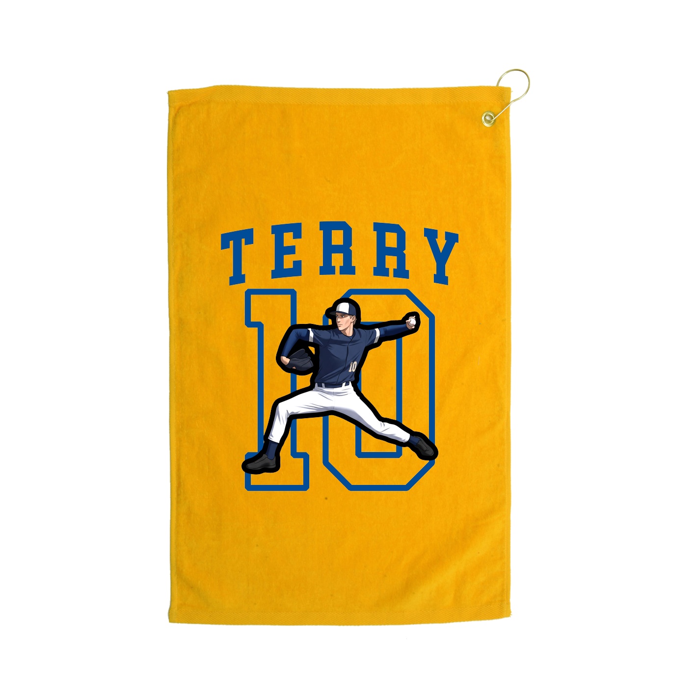 Golf Towel — Shirsey in Gold