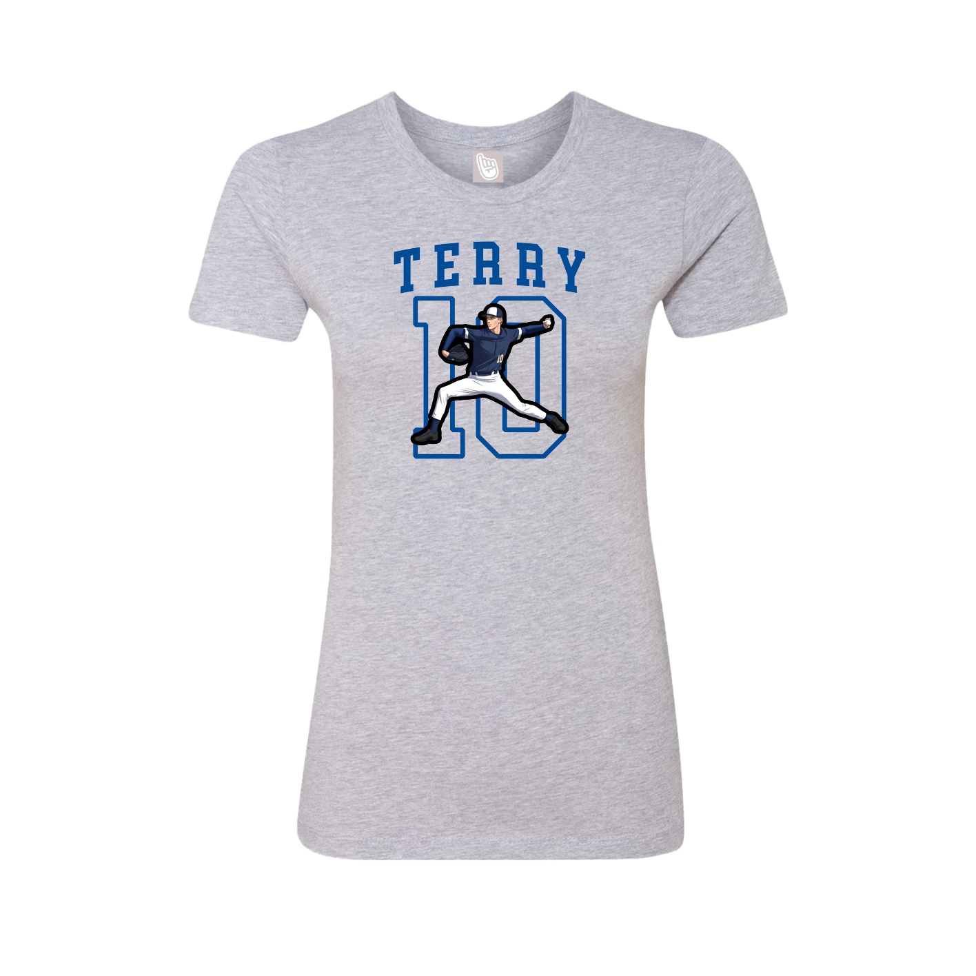 Fitted Women's Tee — Shirsey in Grey