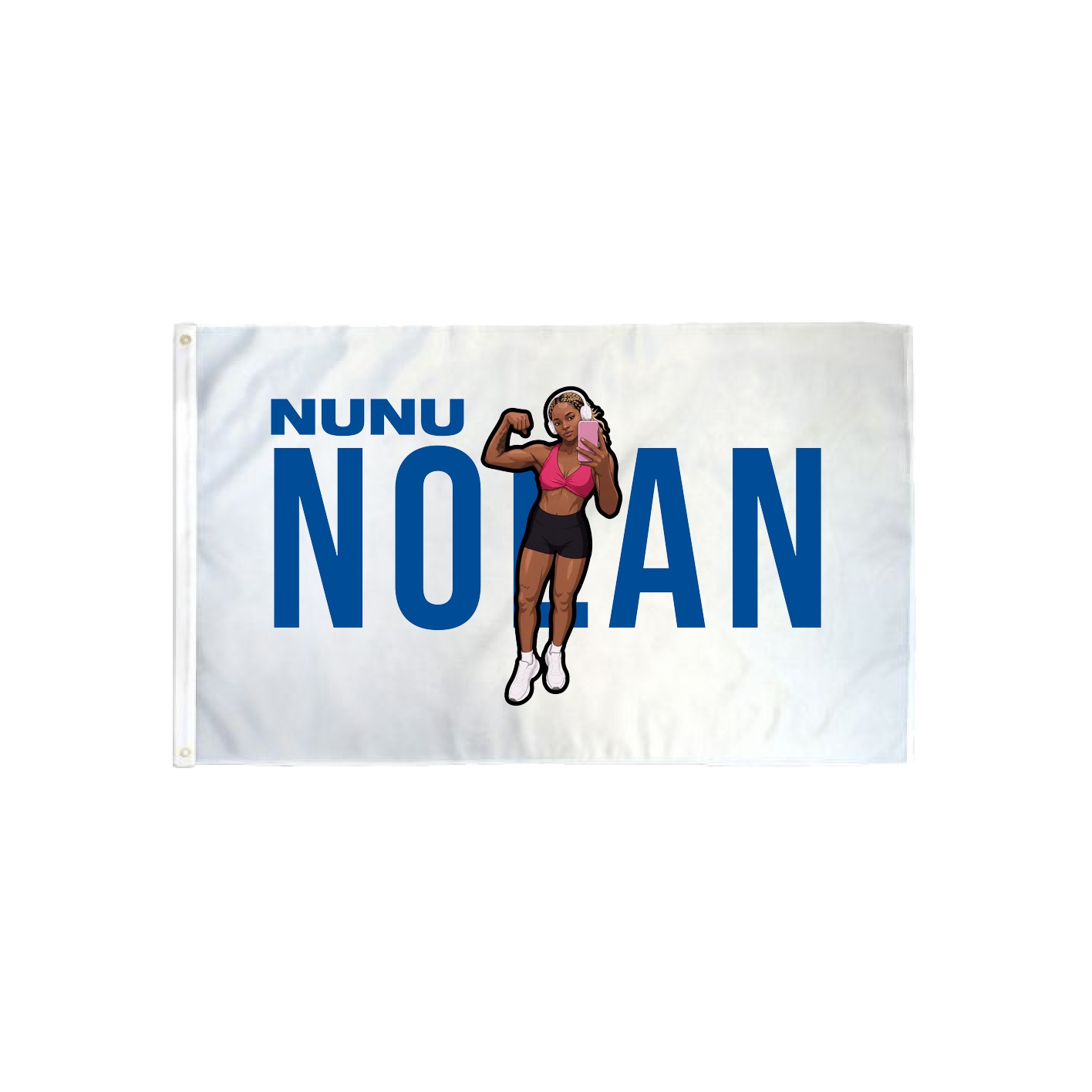 3x5 Flag — Player Name in Classic