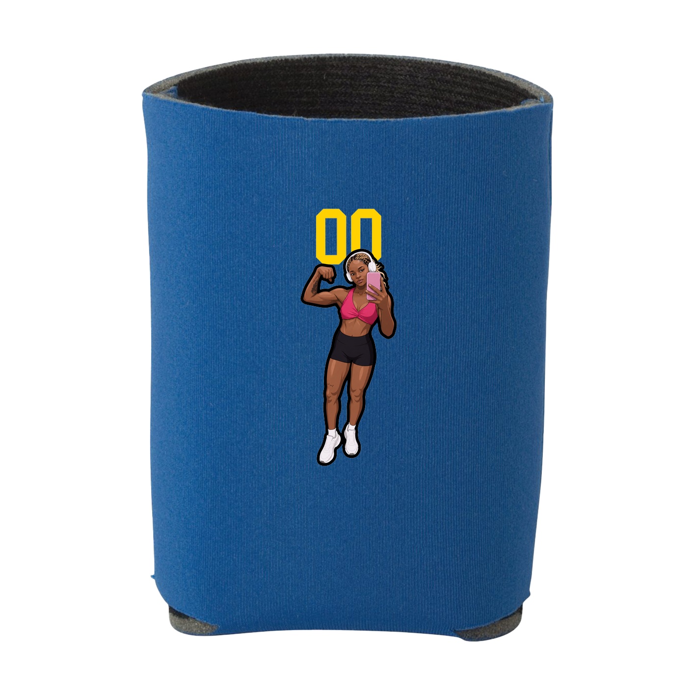 Can Holder — Number Top in Royal
