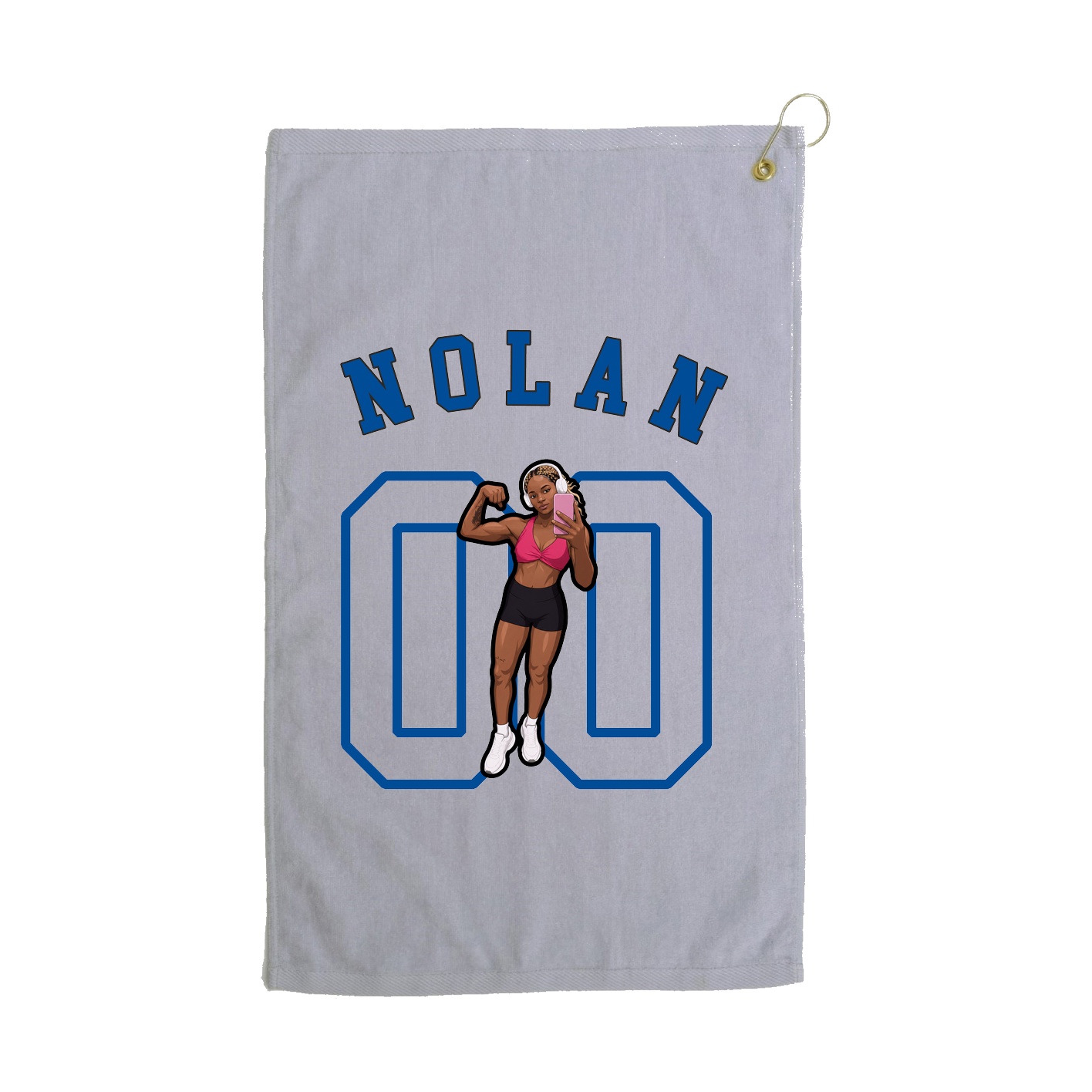 Golf Towel — Shirsey Arch in Grey